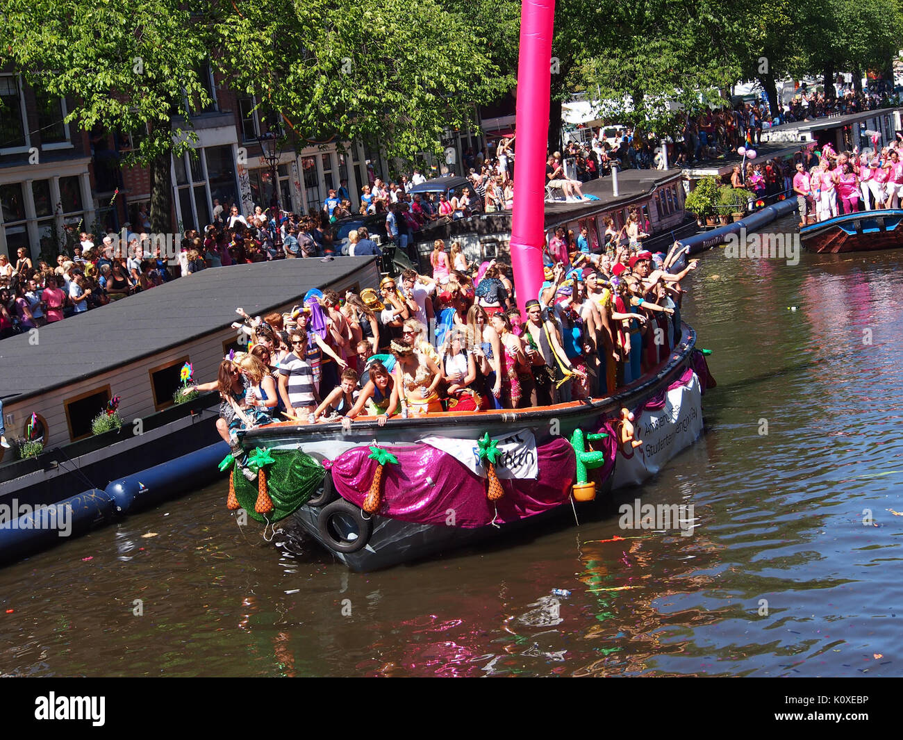Amsterdam Gay Pride 2013 PIC25 Banque D'Images