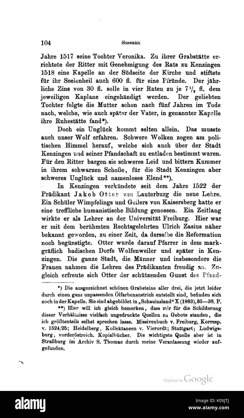 Alemannia XXIX 104 Banque D'Images