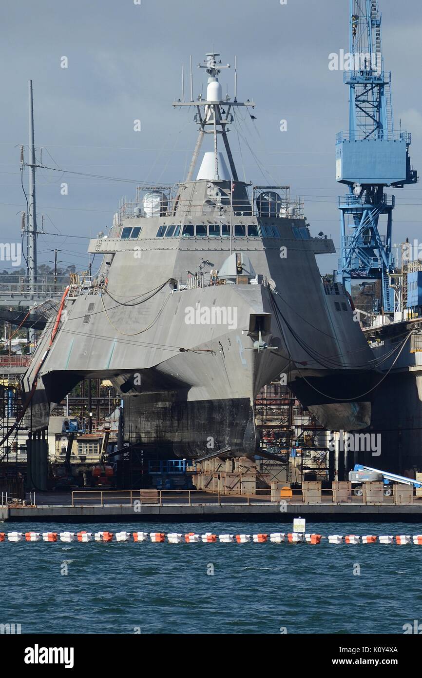 DDG-1001 USS MICHAEL MONSOOR, destroyer lance-missiles de la classe ZUMWALT, U.S. NAVY Banque D'Images