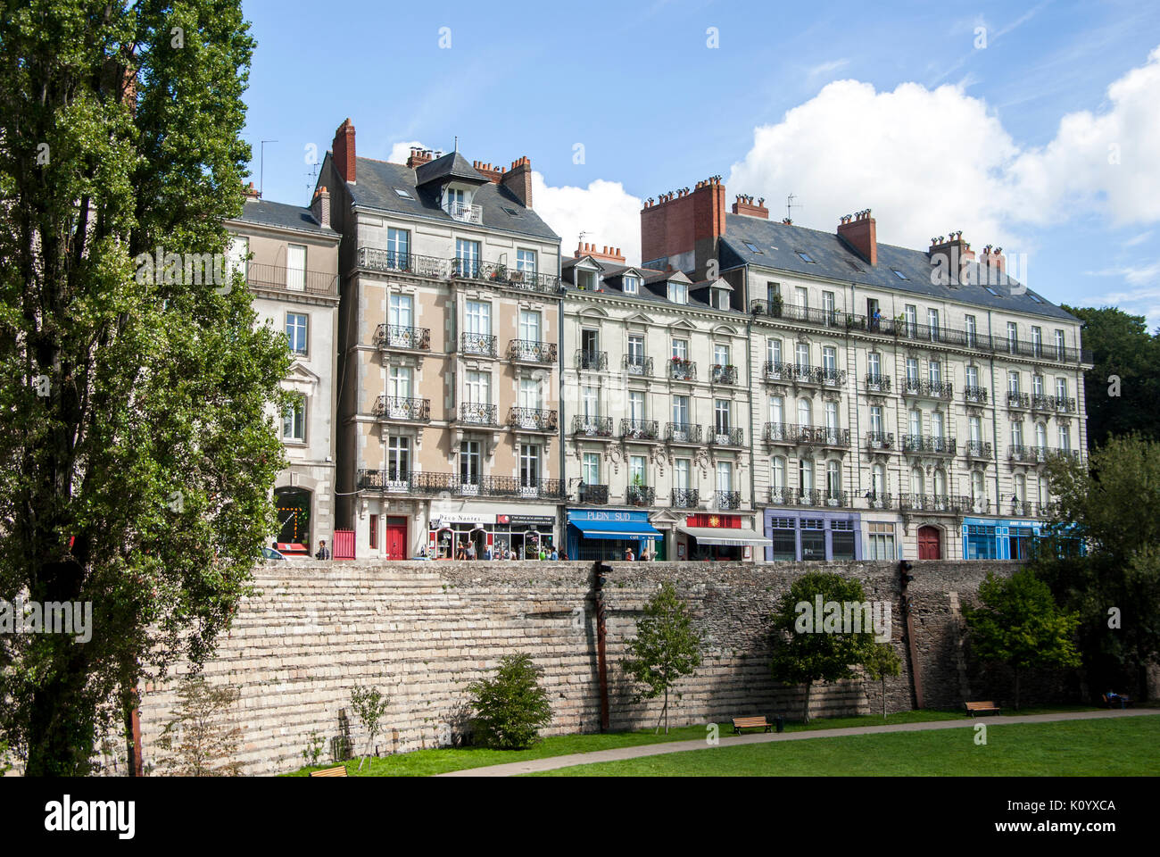 Chateau des Ducs de Bretagne, Nantes, Pays de la Loire, France Banque D'Images
