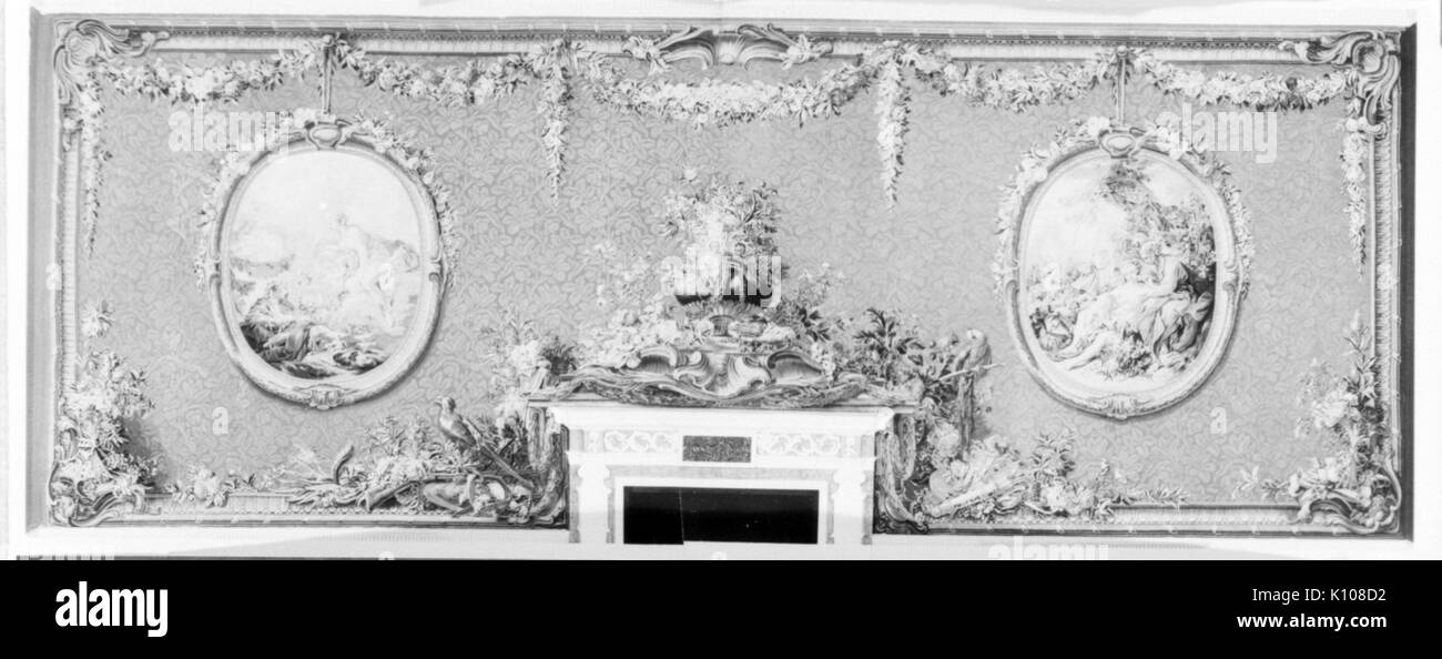 Allégories de l'air (Céphale et Aurora) et la terre (Vertumnus et Pomona) rencontré 169751 Banque D'Images