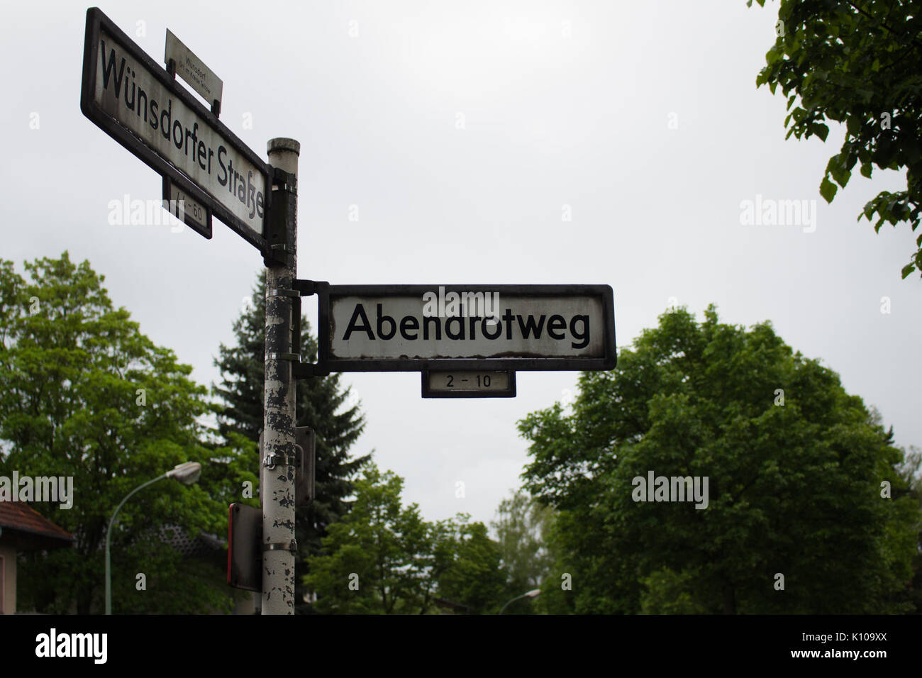 Abendrotweg 2014050950 Banque D'Images