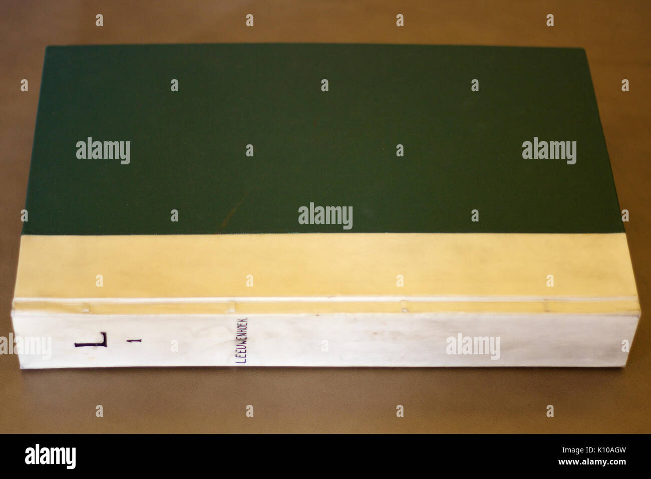 Antoni van Leeuwenhoek lettres à la Royal Society Banque D'Images