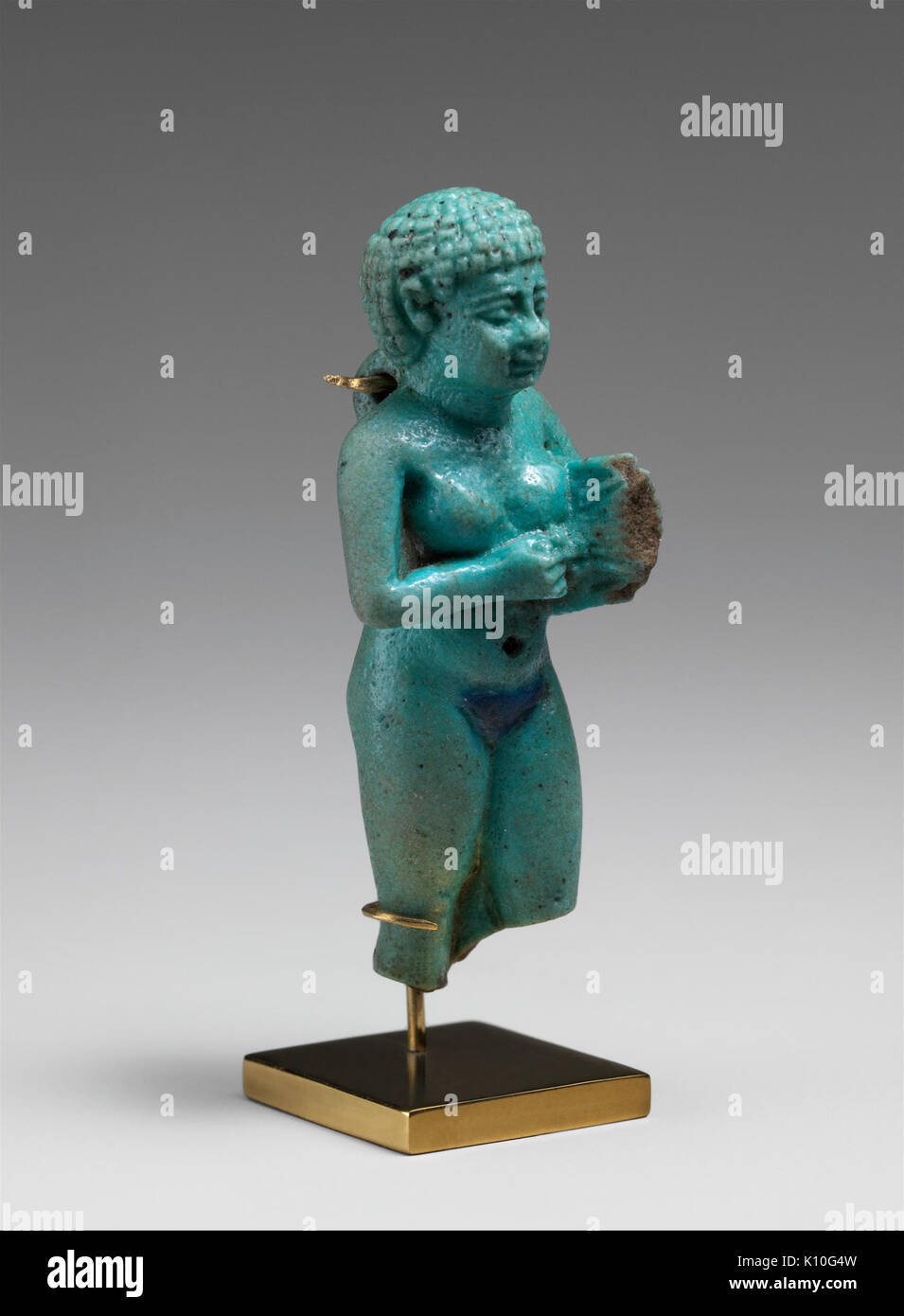 Amulette femme jouant de la Lyre RENCONTRÉ DP348742 Banque D'Images