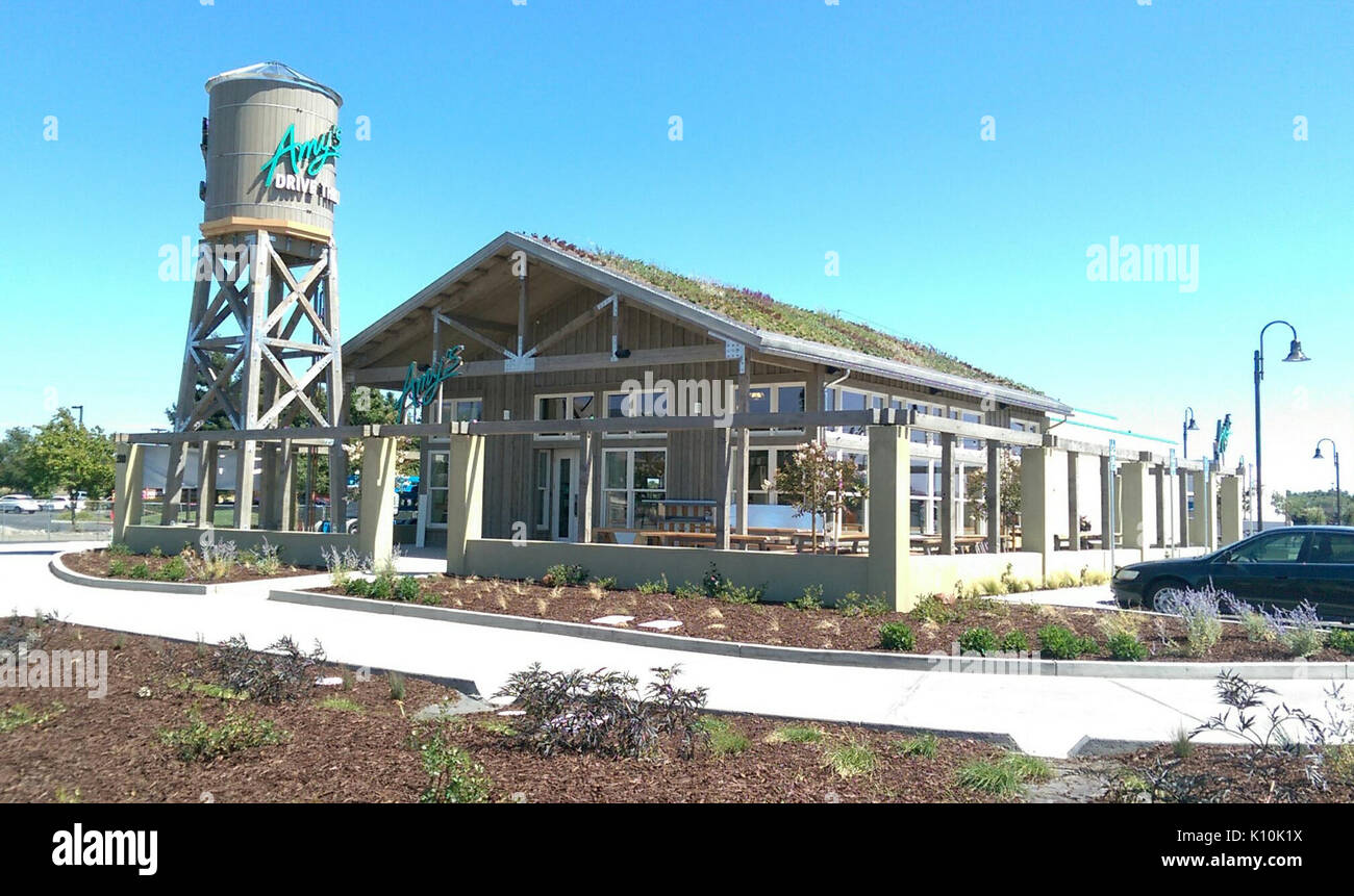 Drive Thru Amys Banque D'Images