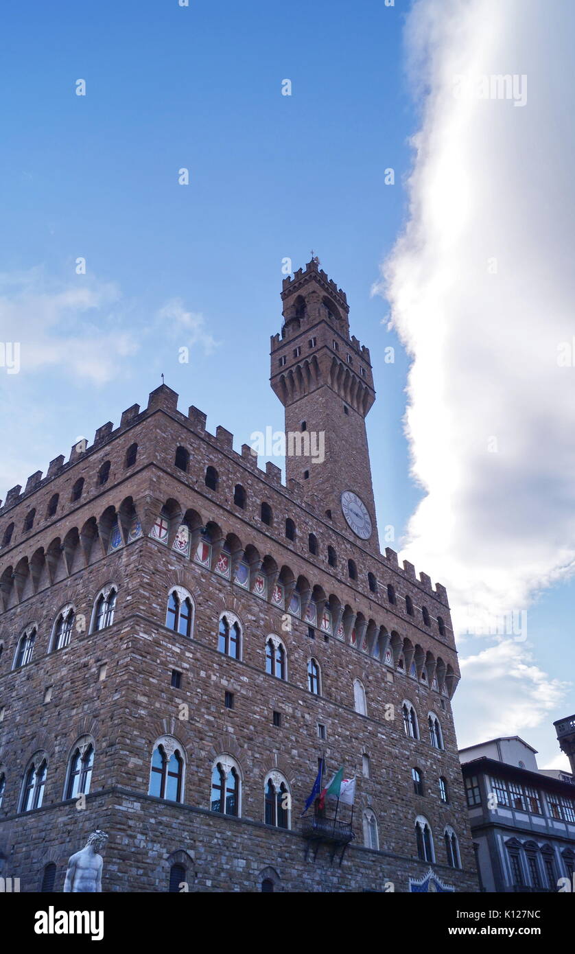 Palazzo Vecchio, Florence, Italie Banque D'Images