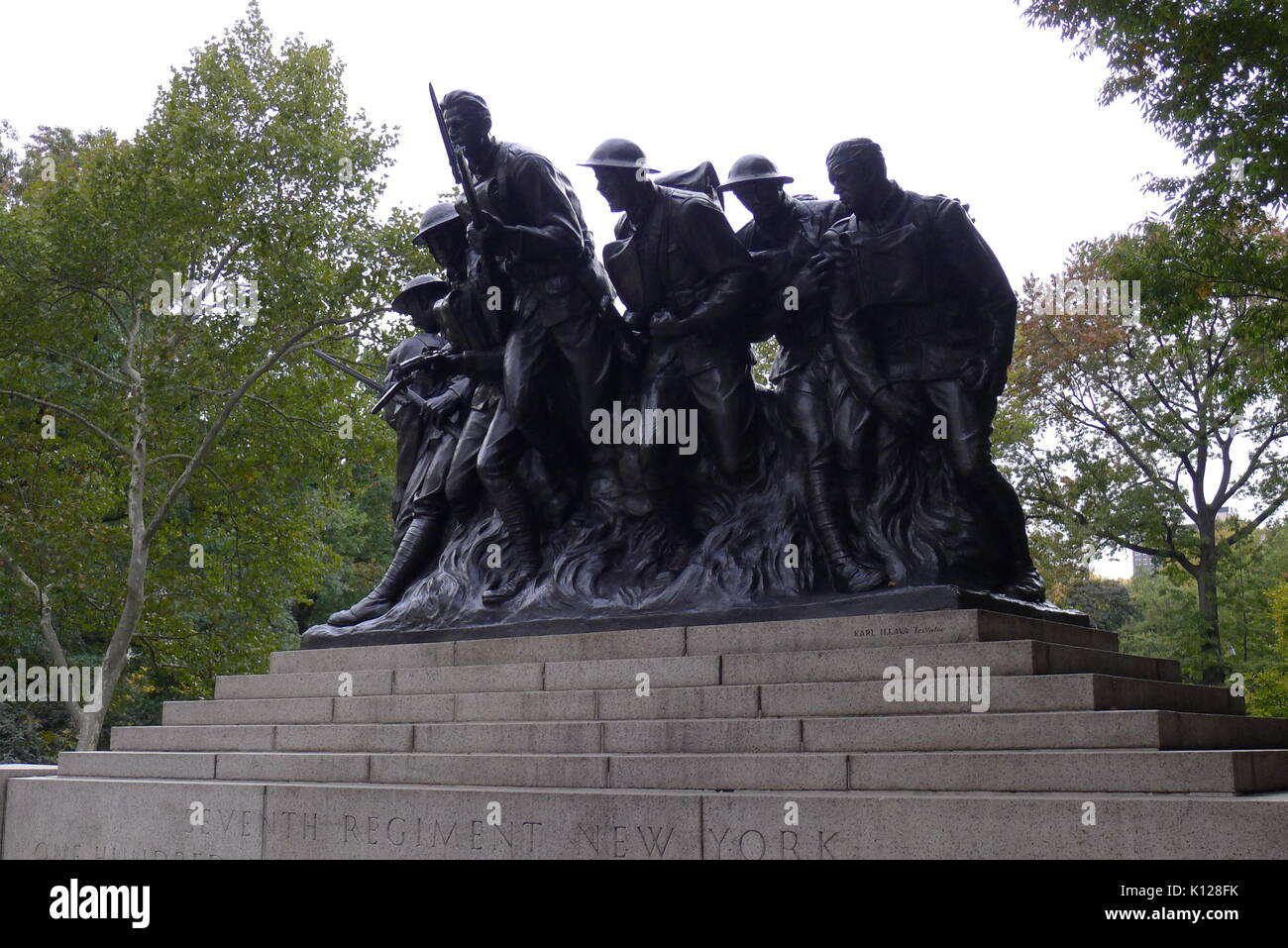 107Th infantry regiment memorial Banque D'Images