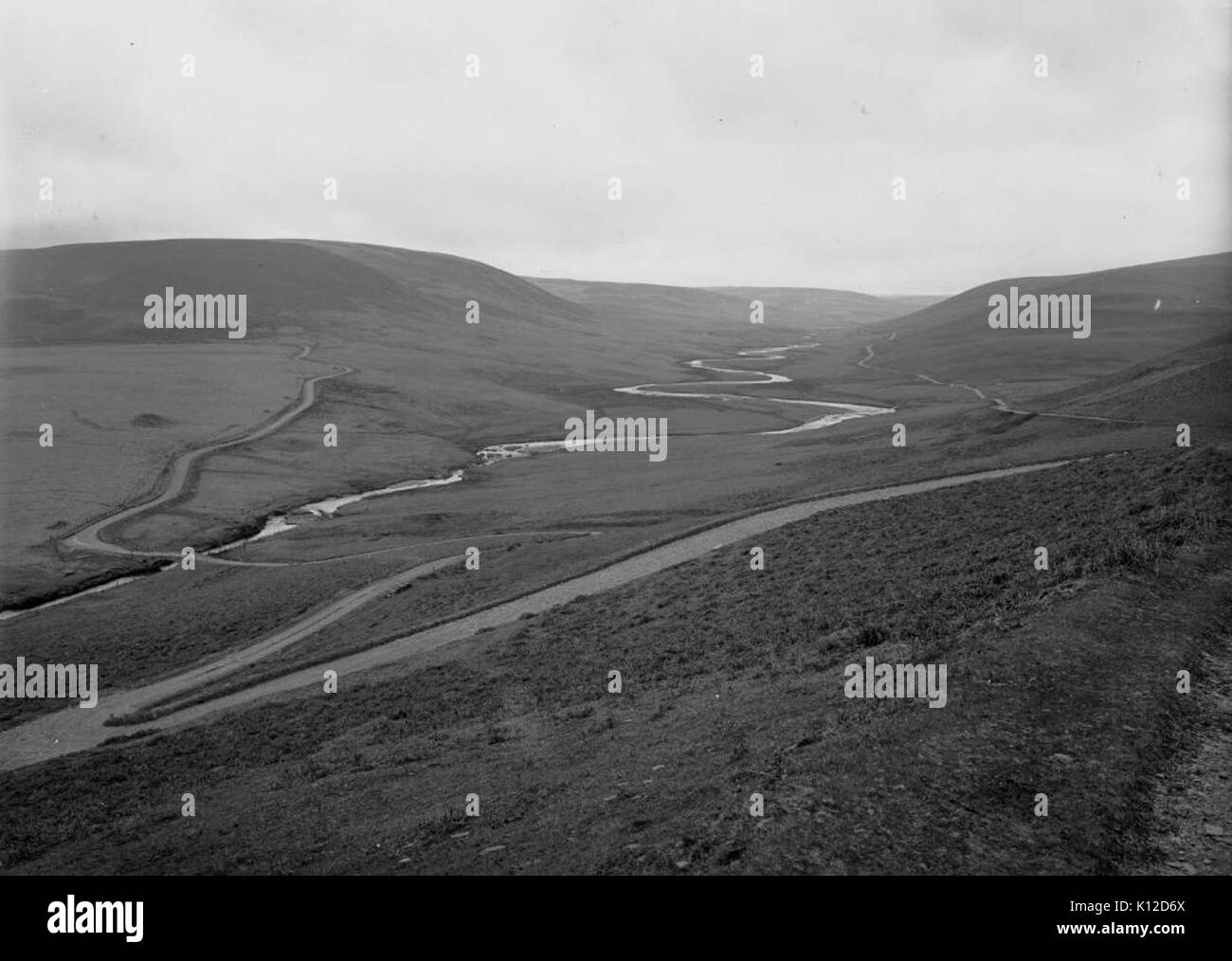 Vieille route de Aberystwyth, près de Rhayader (1294942) Banque D'Images