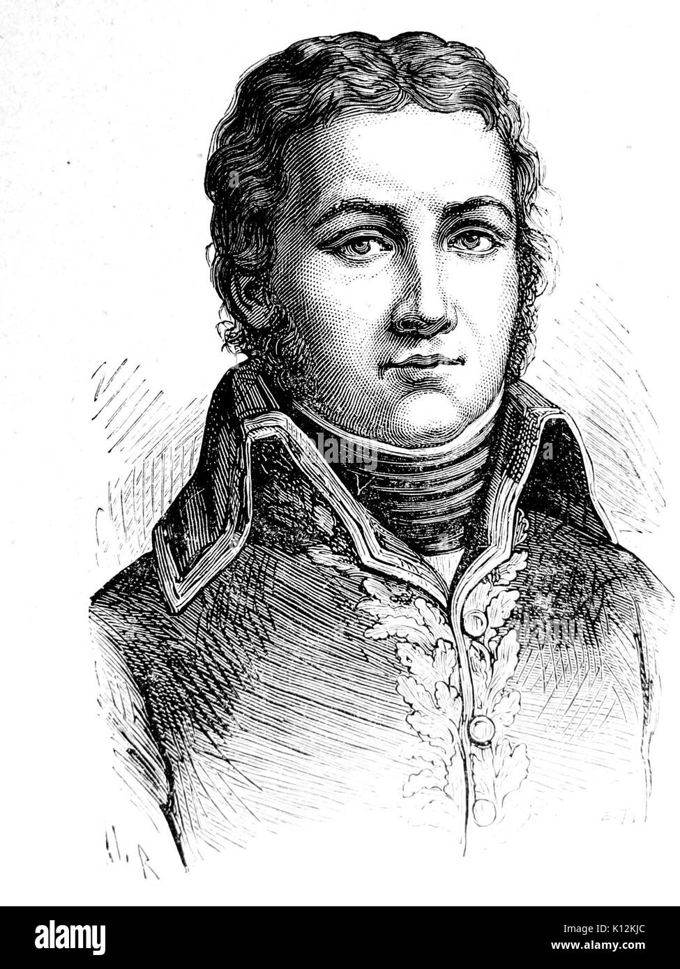 AduC 265 Moreau (J.V., 1764, 1813) Banque D'Images