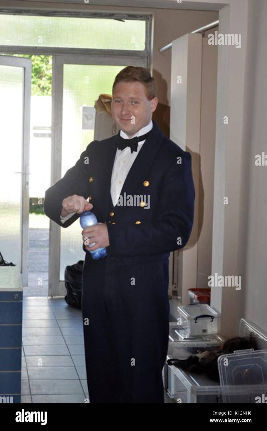 Aldridge sur ITV Titanic Banque D'Images