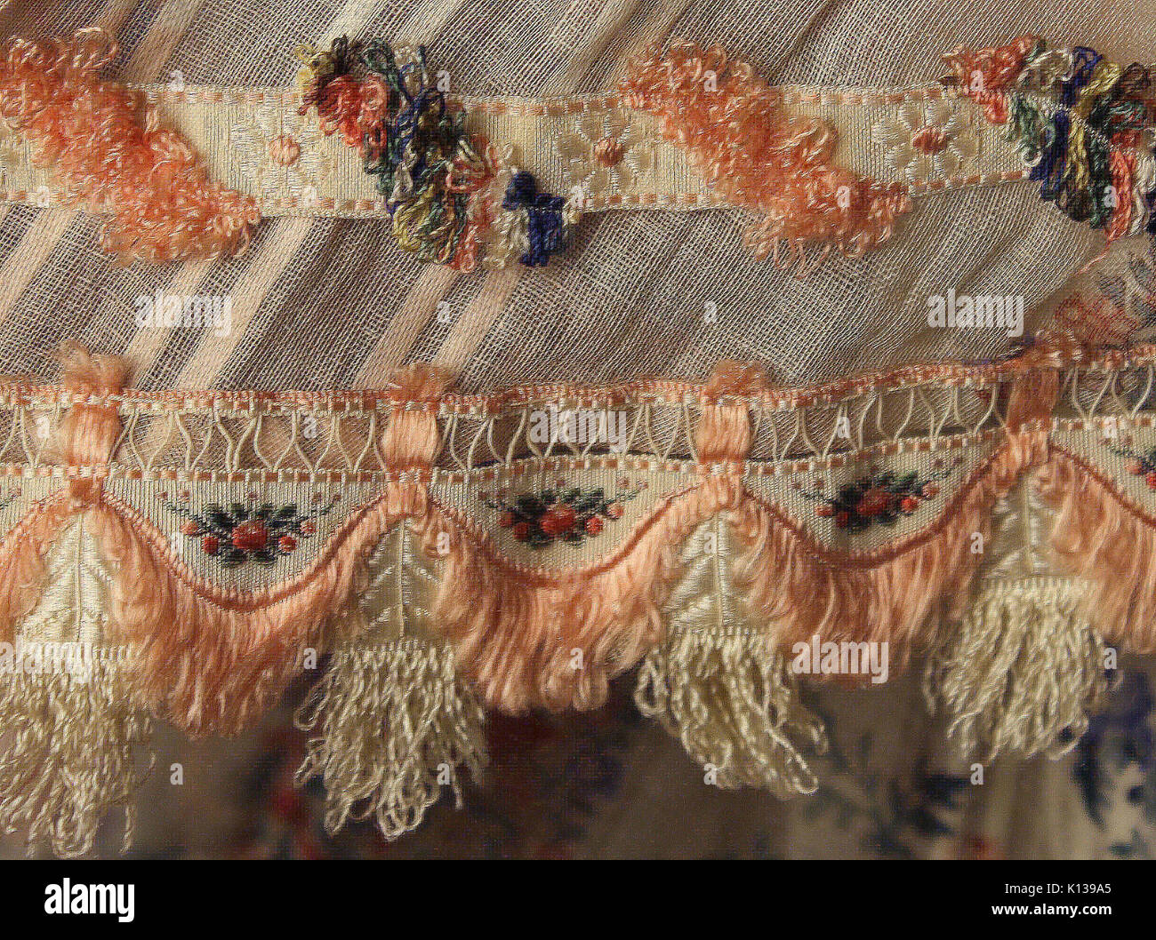 Robe d'après-midi a rencontré 1977.304.1 Banque D'Images