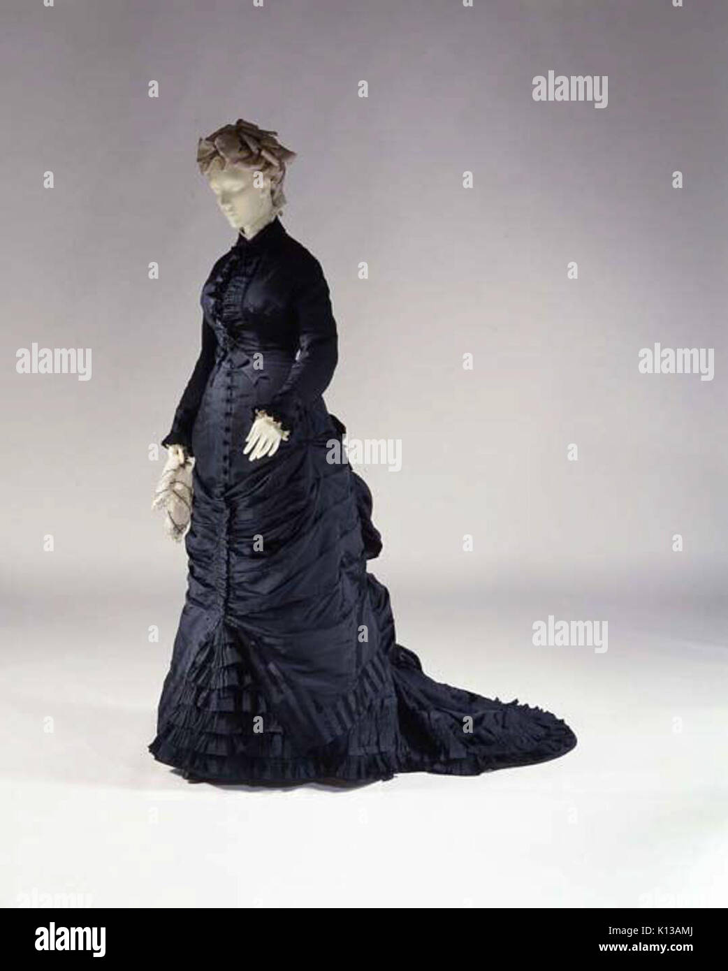 Robe d'après-midi a rencontré 1975.227.4 Banque D'Images