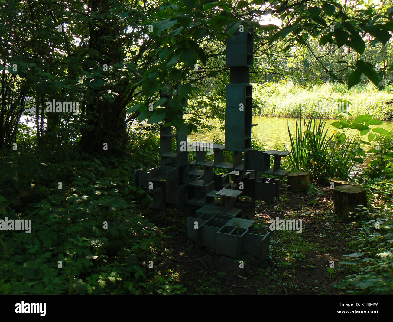 Siegerpark Volten 01 Amsterdam Banque D'Images