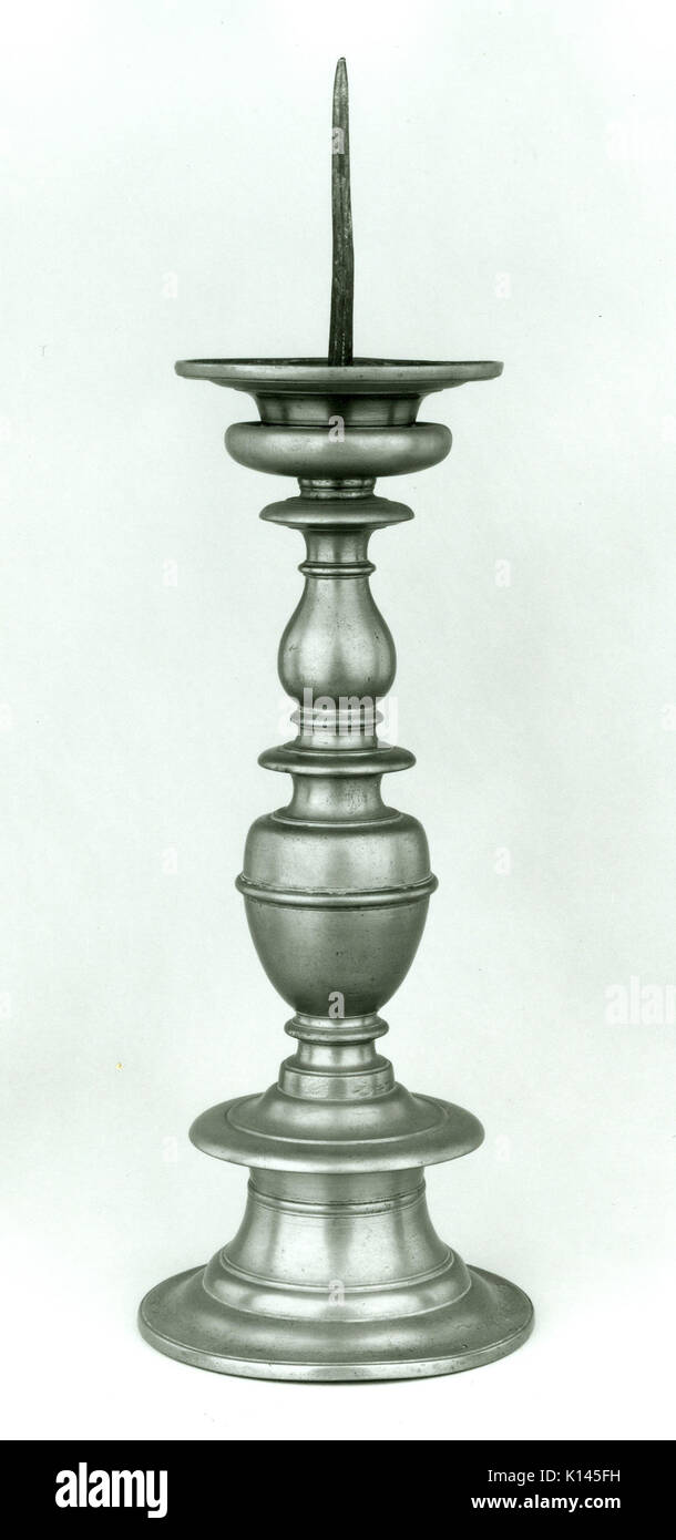 Chandelier d'autel (paire avec .1449) rencontré SF 1975 11450 Banque D'Images