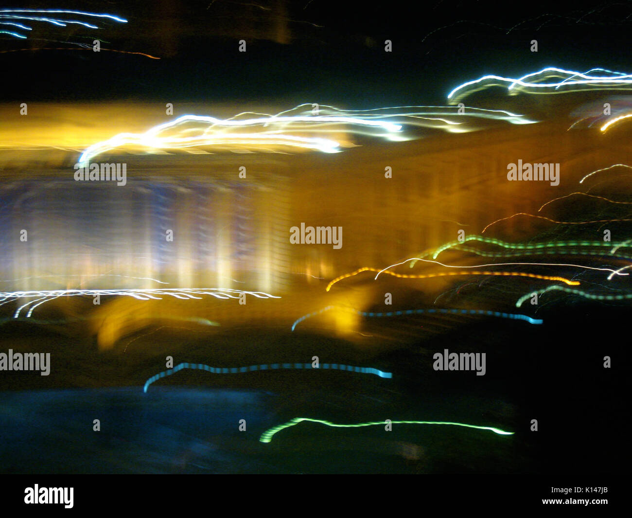 Adelaide Lightpaint (1654012010) Banque D'Images