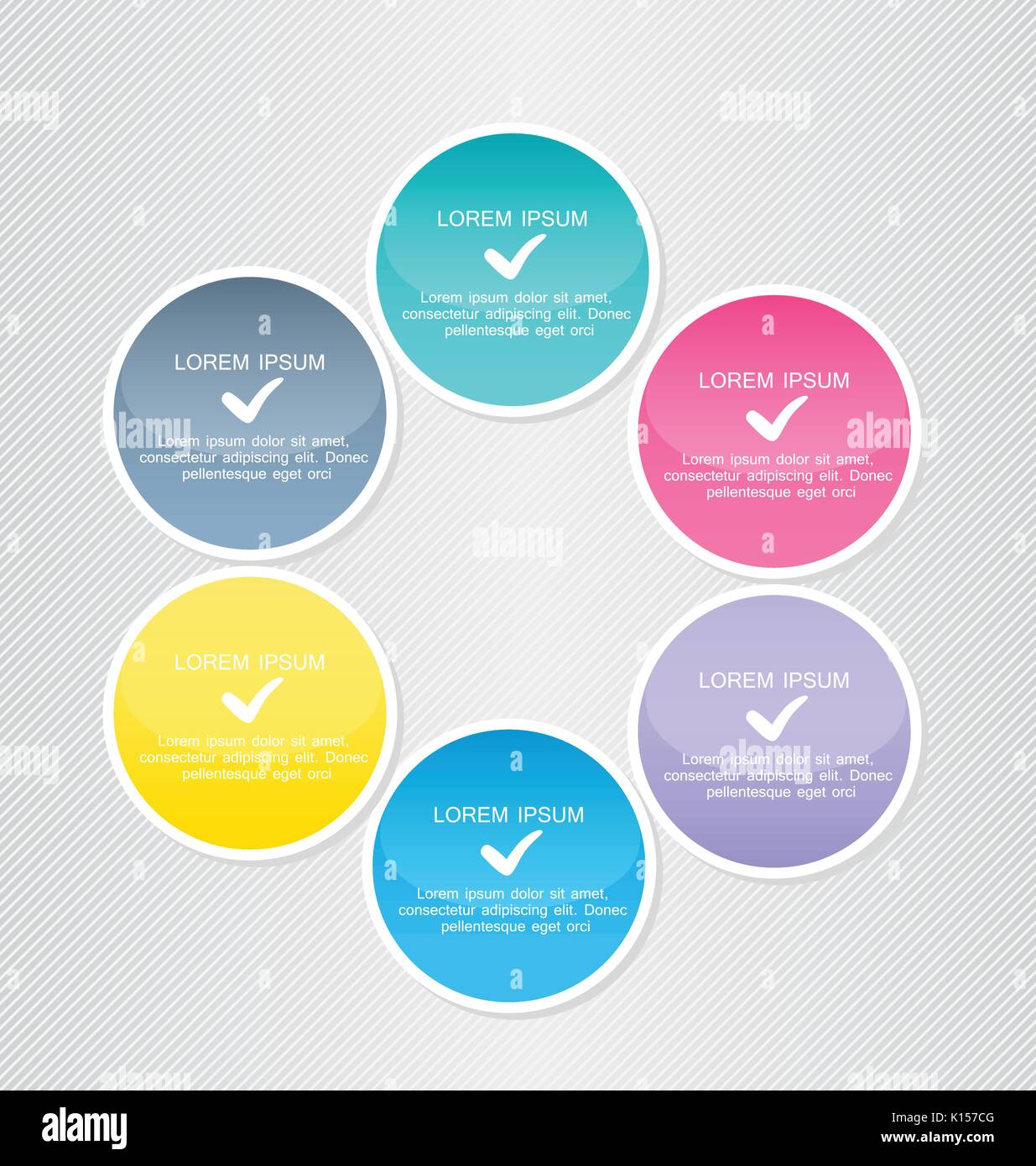 Inforgraphic moderne modèle. Peut être utilisé pour des bannières, de modèles de site Web et infographie, conception des affiches, des brochures, des annonces, des présentations, des affaires, de ed Illustration de Vecteur