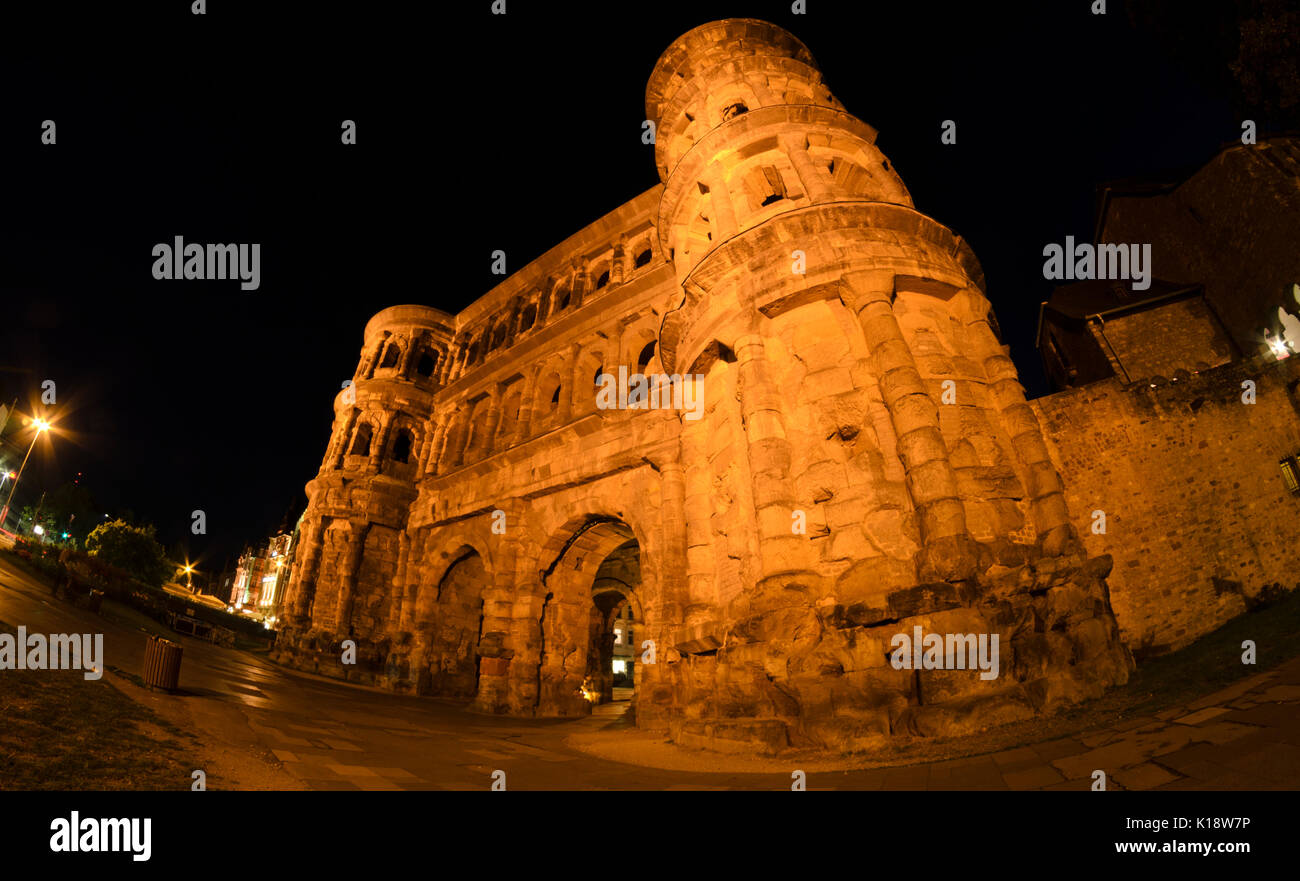 Porta Nigra, Treves, Allemagne Banque D'Images