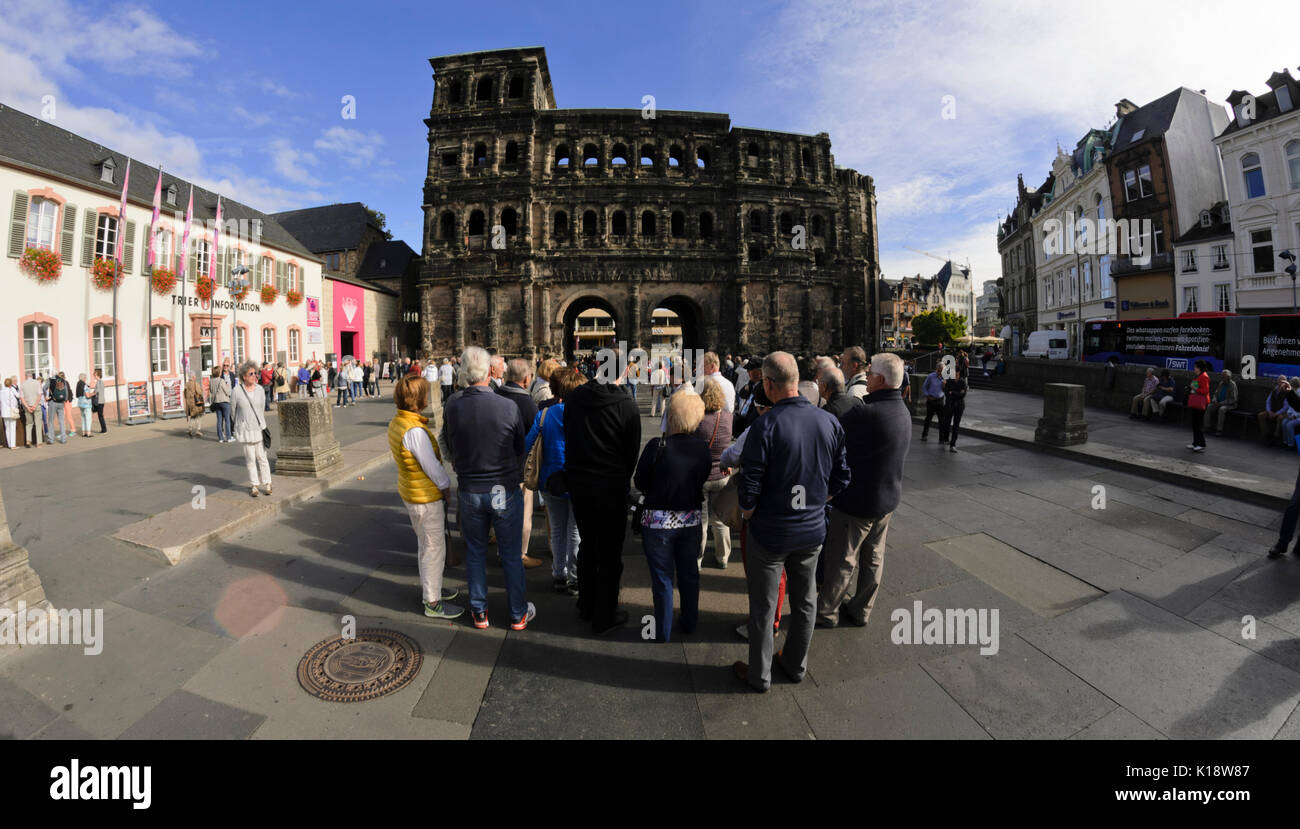 Porta Nigra, Treves, Allemagne Banque D'Images