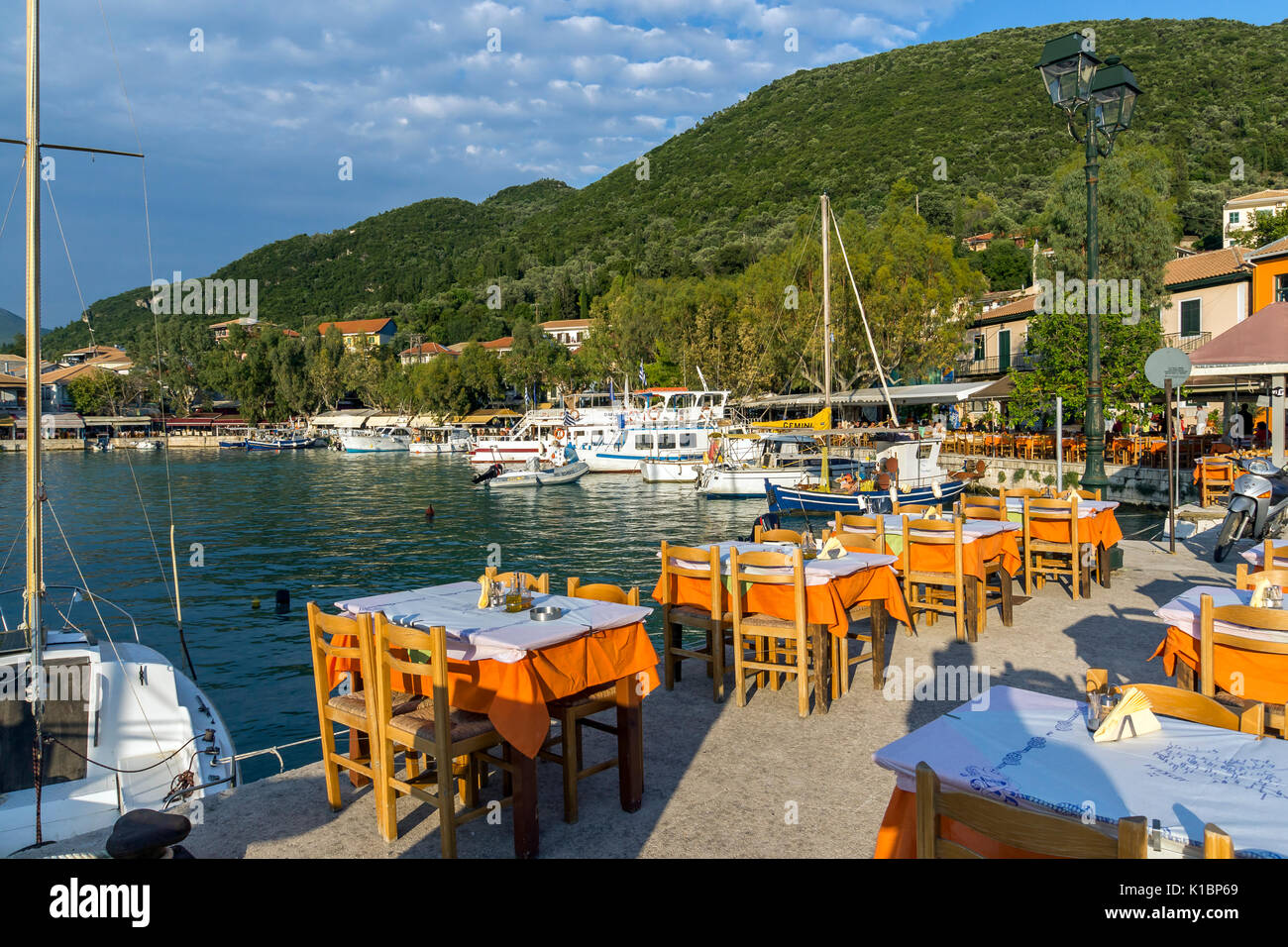 Vasiliki, Leucade, îles Ioniennes, Grèce Photo Stock - Alamy