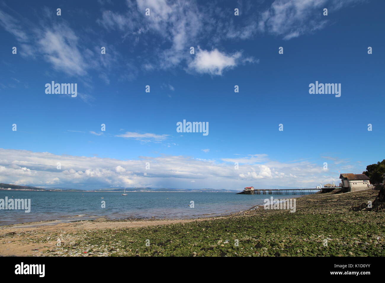 Station de Sauvetage de Mumbles et Pier, Gower, dans le sud du Pays de Galles, Royaume-Uni Banque D'Images