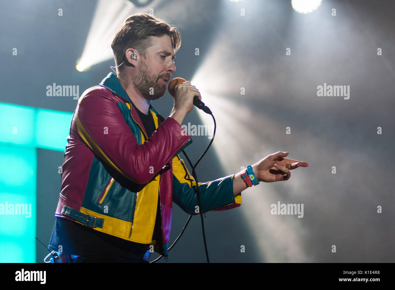 Kaiser Chef à Carfest Sud Overton, Hampshire Angleterre 25 août 2017 Carfest Houlbrook Jim Crédit Sud/ Alamy Banque D'Images
