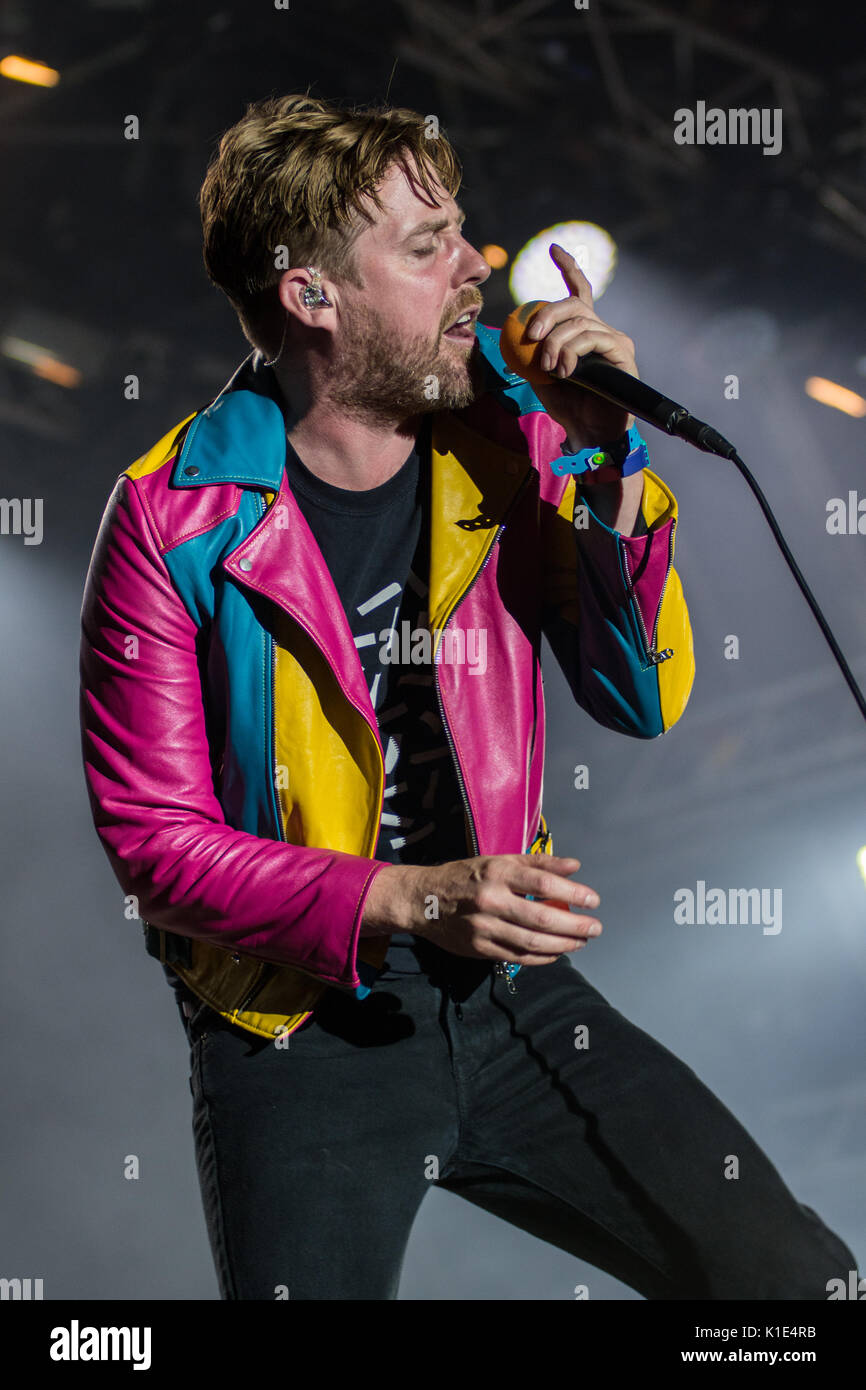 Kaiser Chef à Carfest Sud Overton, Hampshire Angleterre 25 août 2017 Carfest Houlbrook Jim Crédit Sud/ Alamy Banque D'Images