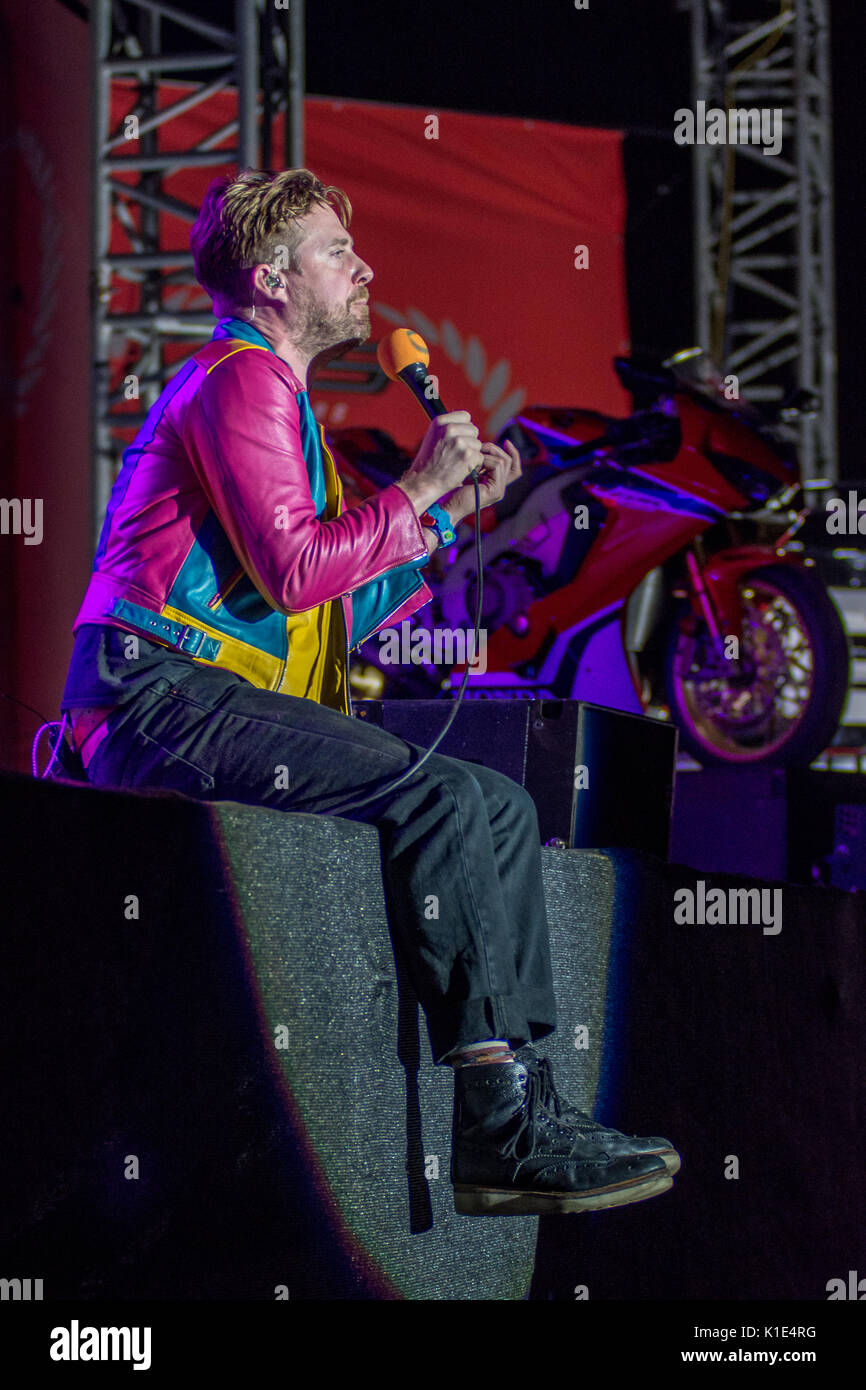 Kaiser Chef à Carfest Sud Overton, Hampshire Angleterre 25 août 2017 Carfest Houlbrook Jim Crédit Sud/ Alamy Banque D'Images