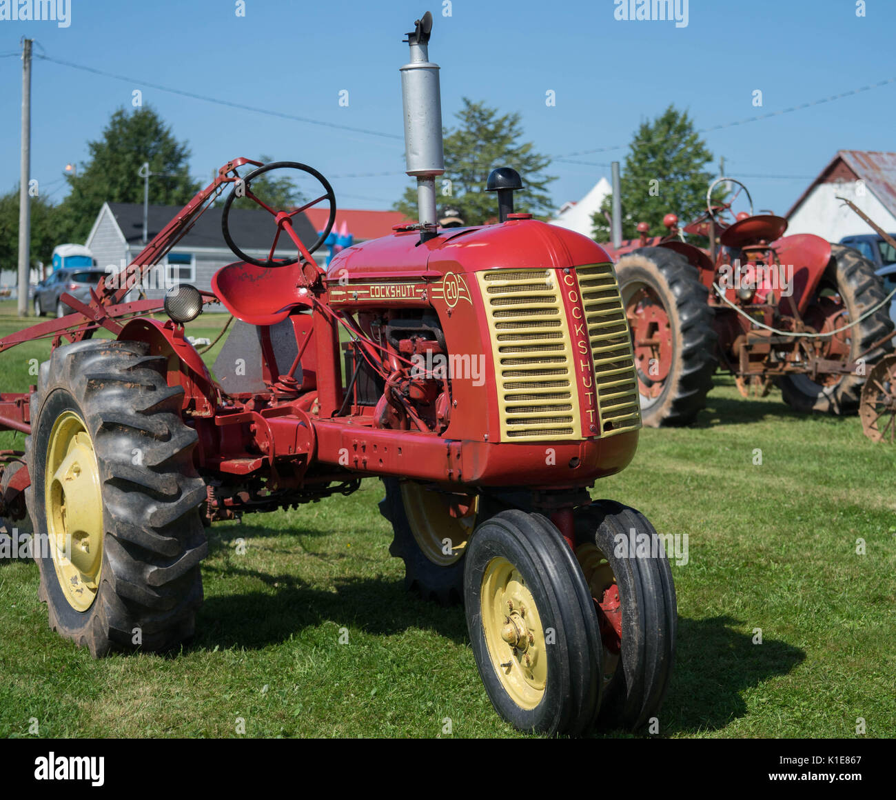 Dundas, Canada. Août 25, 2017. Premier jour de compétition durant les 3 jours de la foire agricole à Dundas, Prince Edward Island Canada. Credit : Verena Matthieu/Alamy Live News Banque D'Images