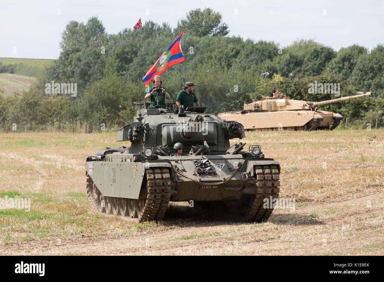 Dunchurch, UK. 09 juillet, 2017. Week-end 26 Août - 28 août voit les réservoirs annuels, les camions et la puissance de feu, qui ont eu lieu dans la région de Dunchurch près de Coventry au Royaume-Uni, accueilli par le véhicule de combat d'Alvis Crédit La société : Paul Hastie/Alamy Live News Banque D'Images