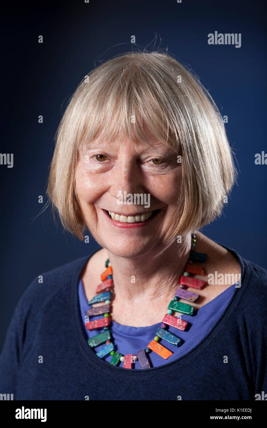 Edinburgh, Royaume-Uni. 27 août 2017. Sheila Rowbotham, le théoricien socialiste britannique et écrivain féministe, apparaissant à l'Edinburgh International Book Festival. Gary Doak / Alamy Live News Banque D'Images