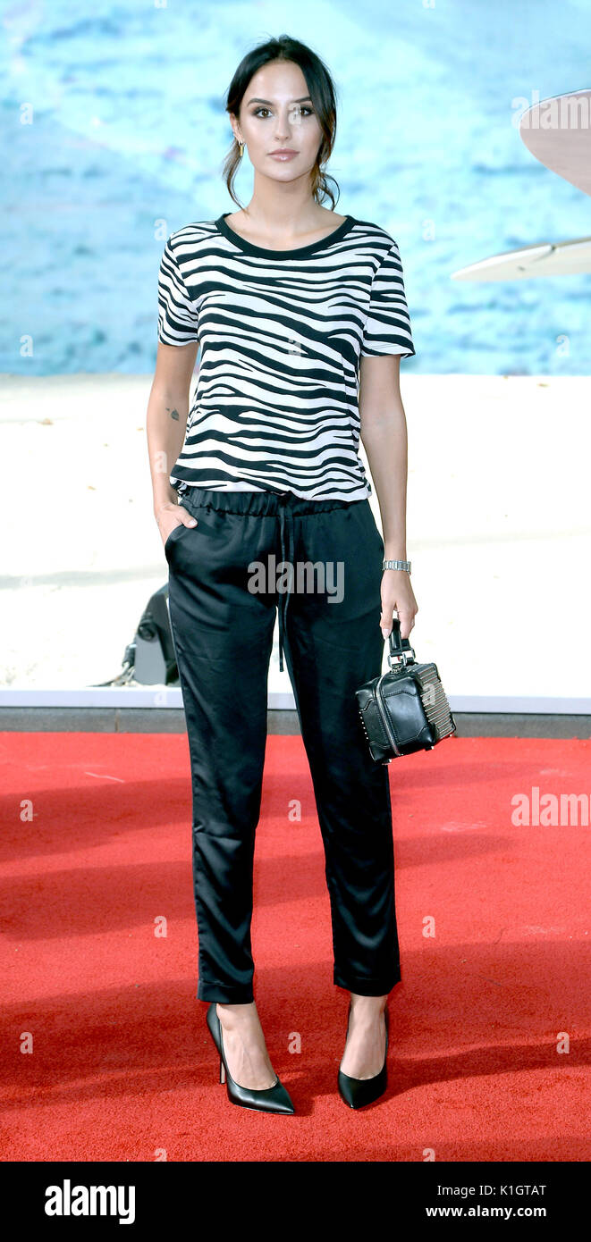 La photo doit être crédité ©Presse Alpha 078237 13/07/2017 Lucy Watson à Dunkerque le monde Première du film à l'Odeon Leicester Square à Londres Banque D'Images