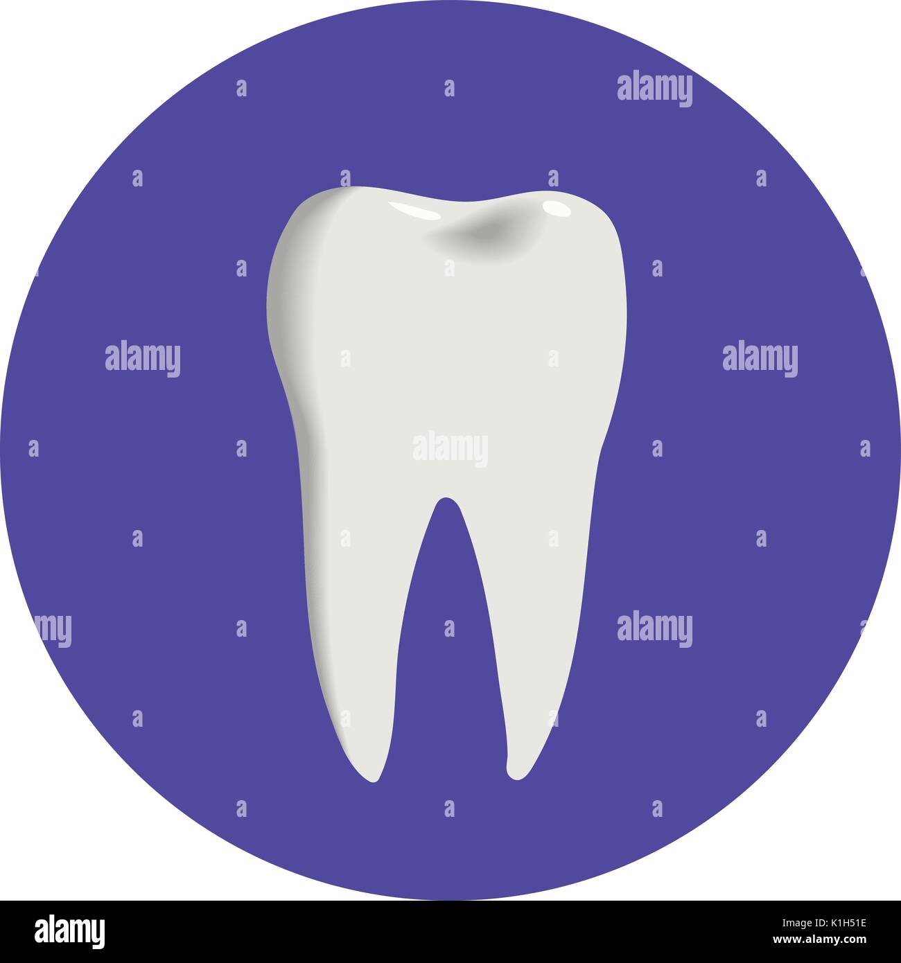 Icône vecteur dents dentiste télévision signe ou symbole d'une clinique dentaire. Illustration de Vecteur