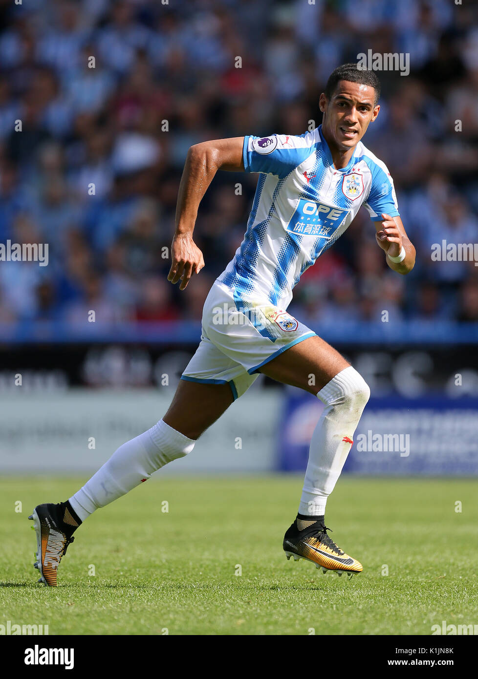Huddersfield Town's Tom Ince au cours de la Premier League match à la John Smith's Stadium, Huddersfield Banque D'Images