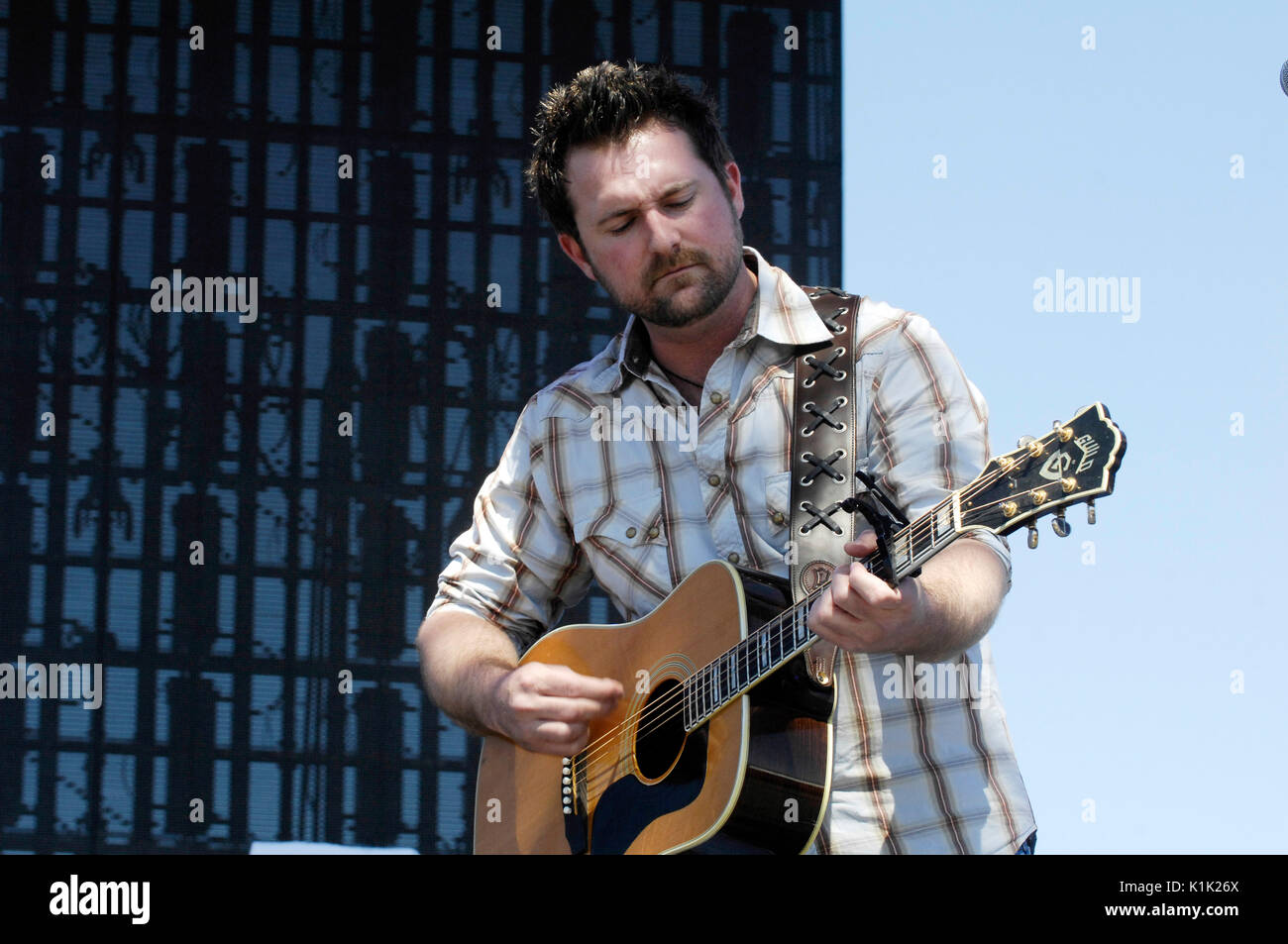 Scott harter harters effectue stagecoach,California's county music festival jour 2 mai,12011 indio,ca. Banque D'Images