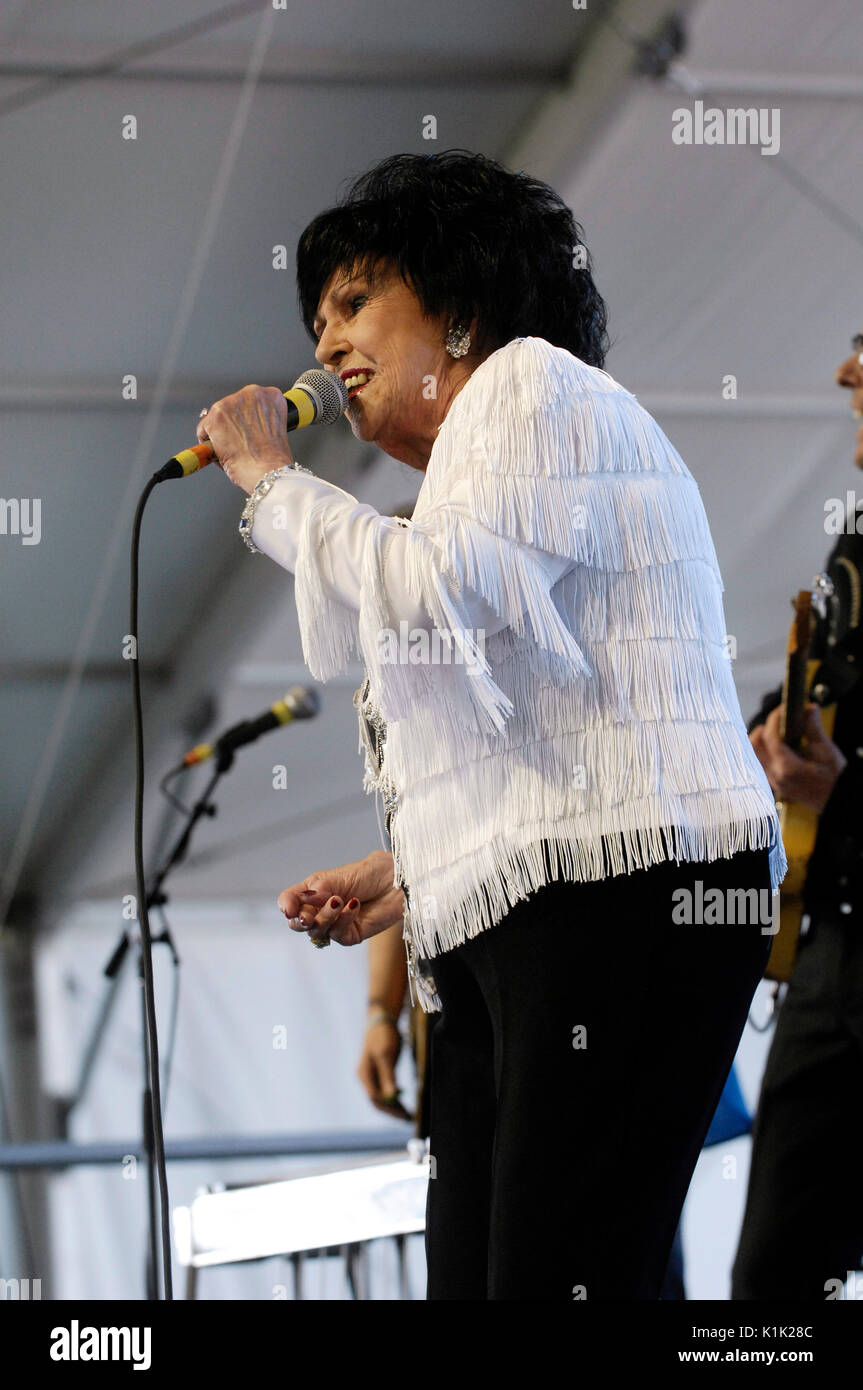Wanda jacksin effectue stagecoach,California's county music festival jour 2 mai,12011 indio,ca. Banque D'Images