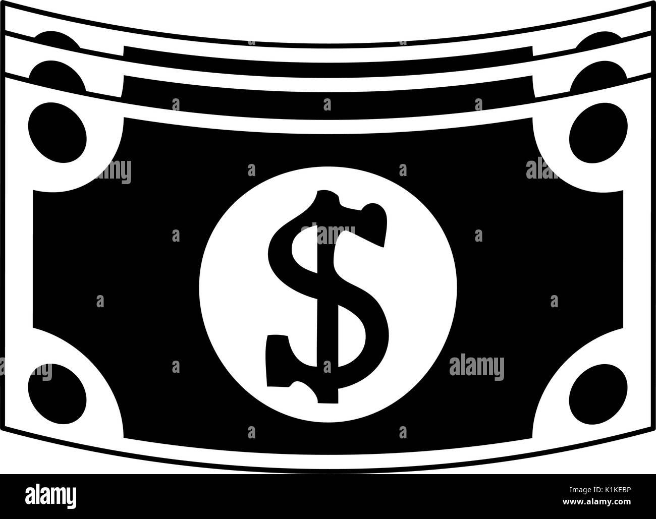 Projets de noir et blanc sur fond blanc vector illustration Image ...