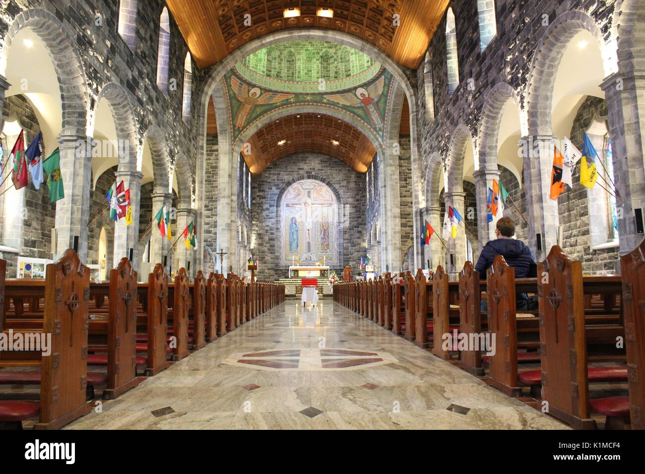 La Cathédrale de Galway en Irlande Modifier Banque D'Images