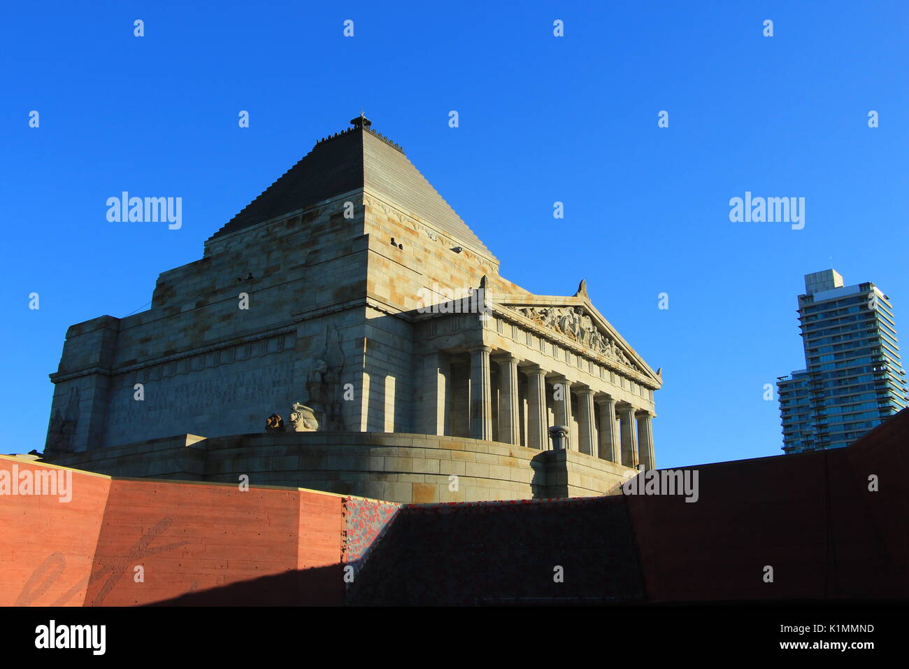 Le culte du souvenir à Melbourne, Victoria, Australie Banque D'Images