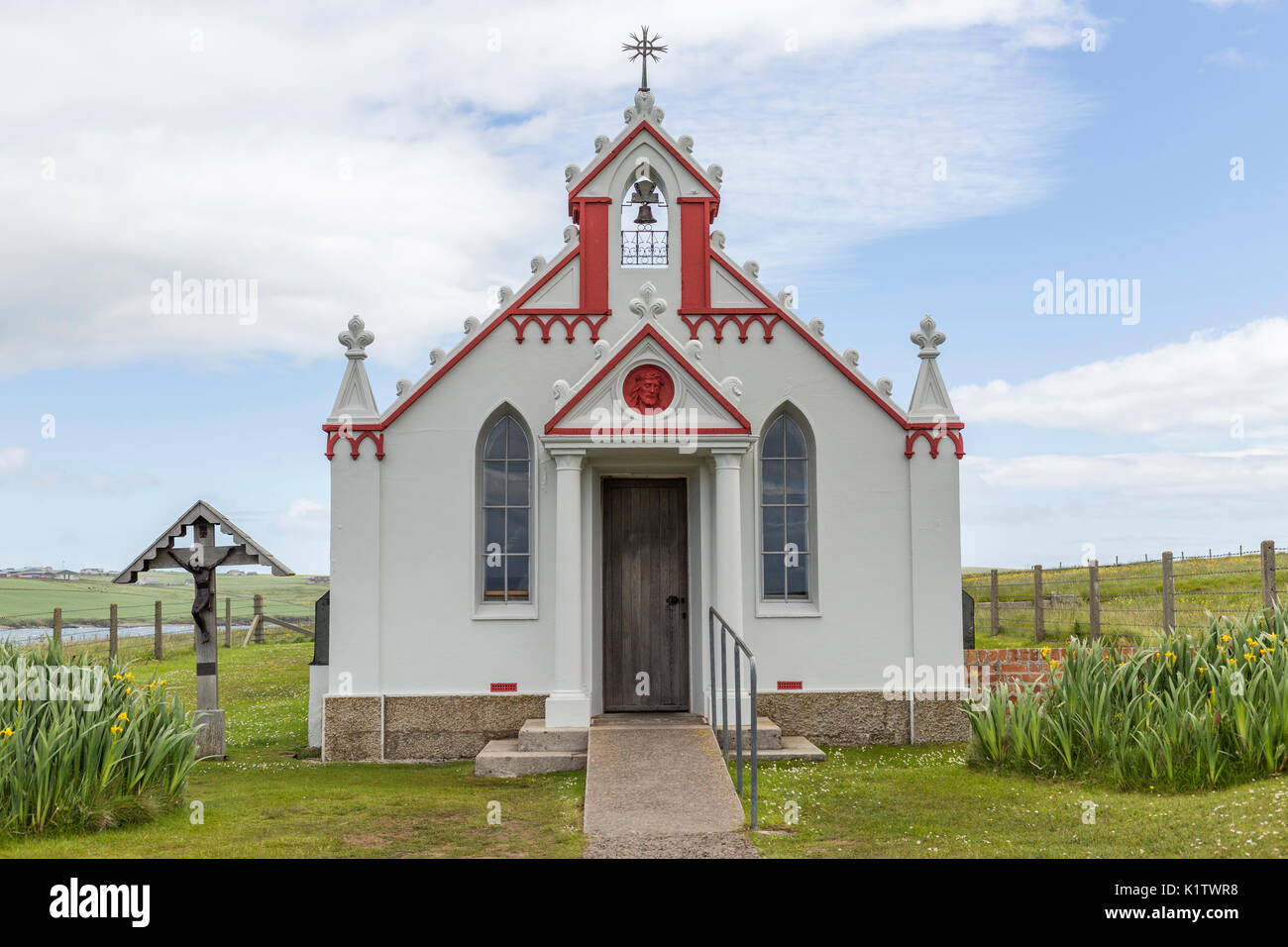 Chapelle italienne, Orkney, Scotland Banque D'Images