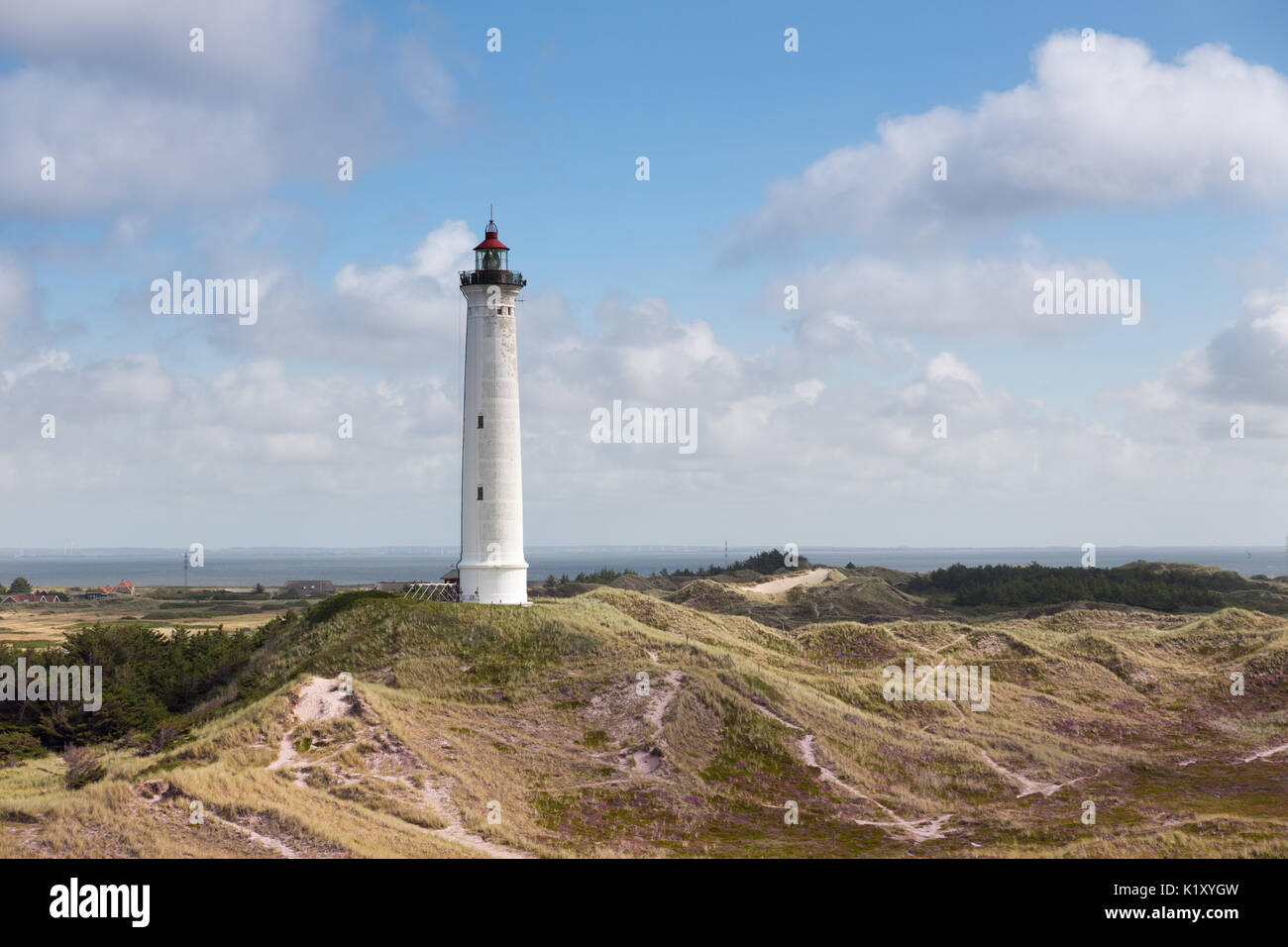 Leuchtturm Norre Lyngvig Banque D'Images