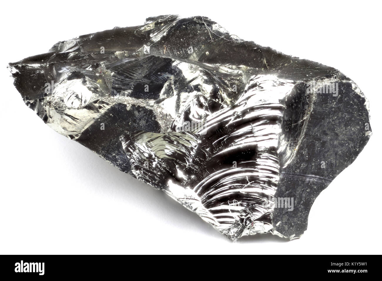 99,98 % germanium fine isolé sur fond blanc Banque D'Images