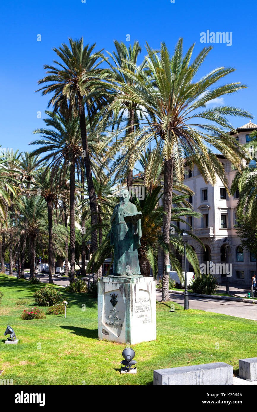 Palma de Mallorca resort ville capitale de l'île espagnole de Majorque (Mallorca), dans l'ouest de la Méditerranée Espagne Banque D'Images