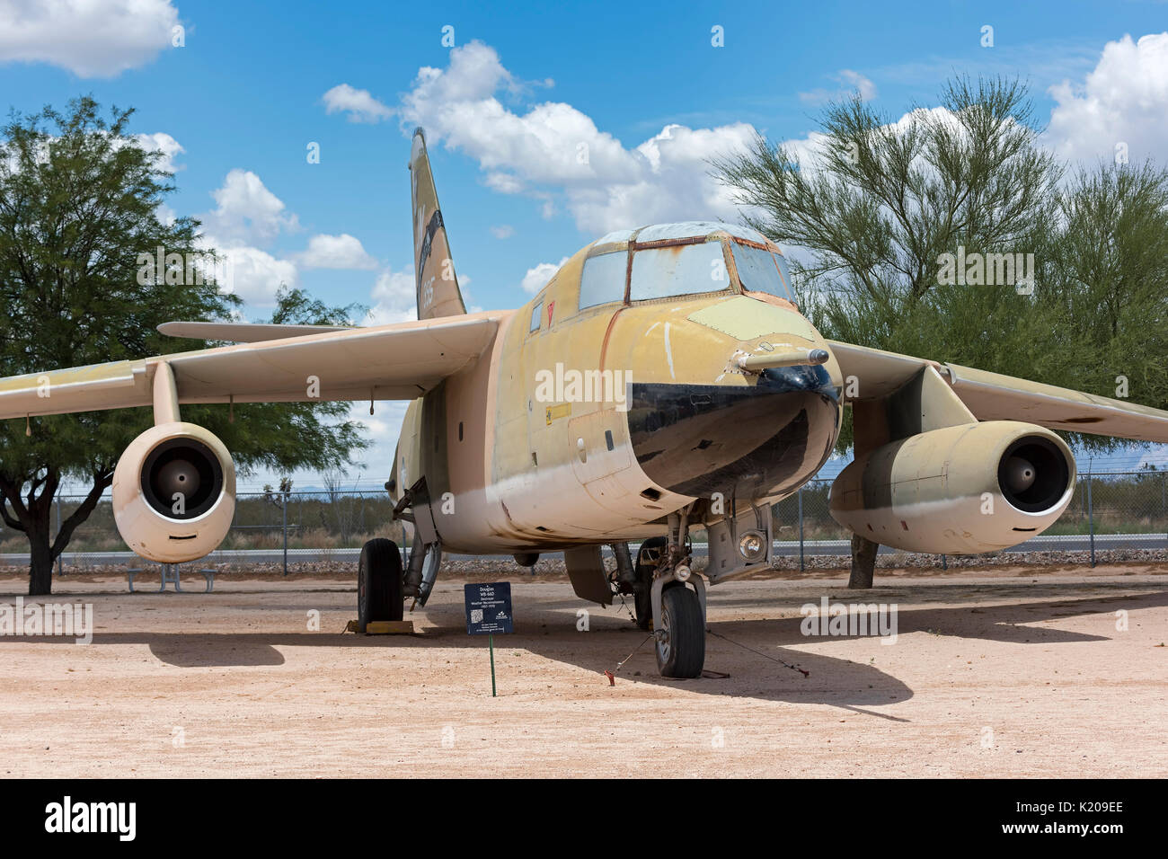Douglas WB-66D Destroyer, de reconnaissance et de reconnaissance Météo bombardier léger, 1957-1970, Pima Air & Space Museum (PASM) Banque D'Images