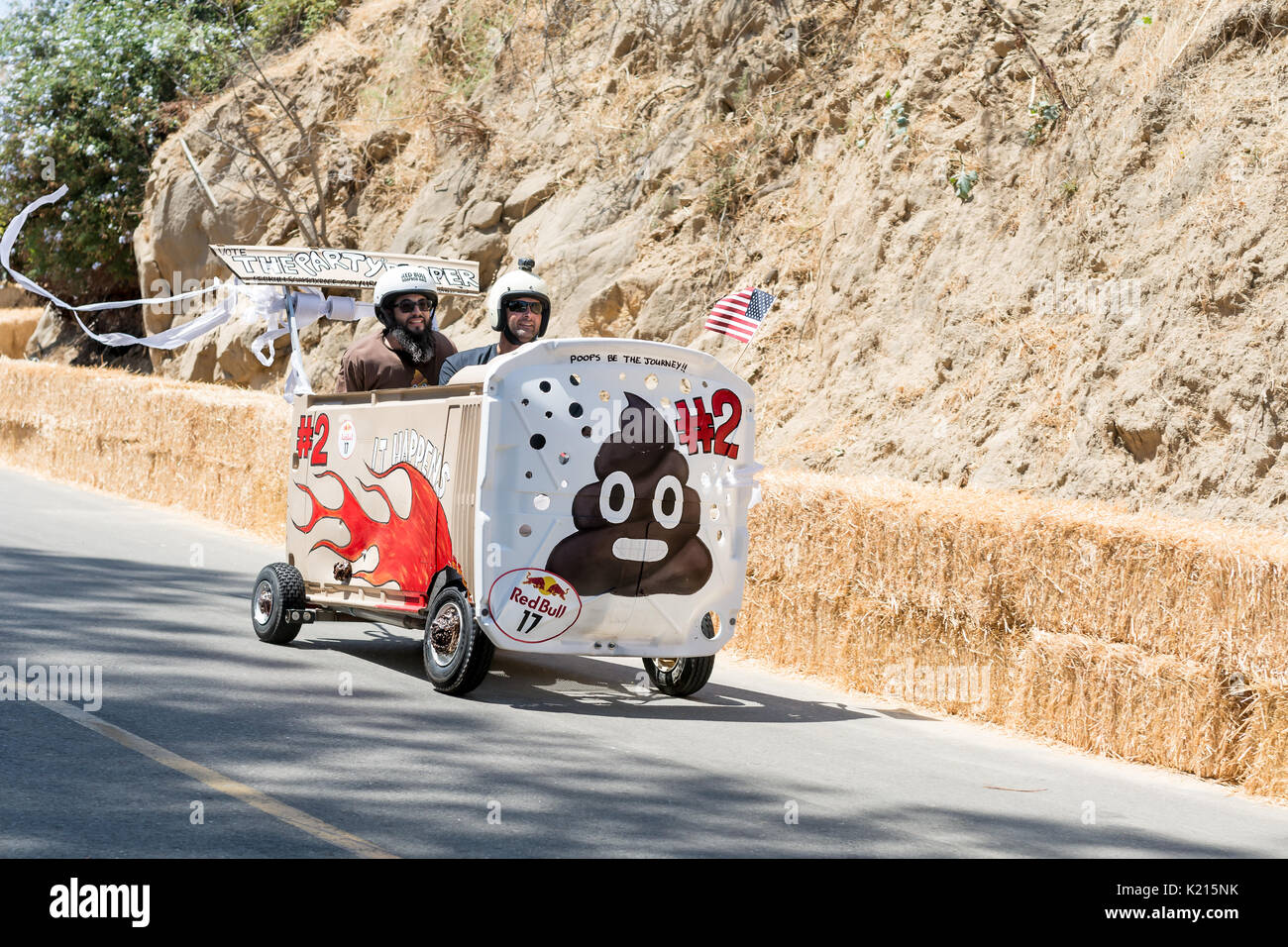 Red Bull Soapbox Race Los Angeles 2017 Banque D'Images