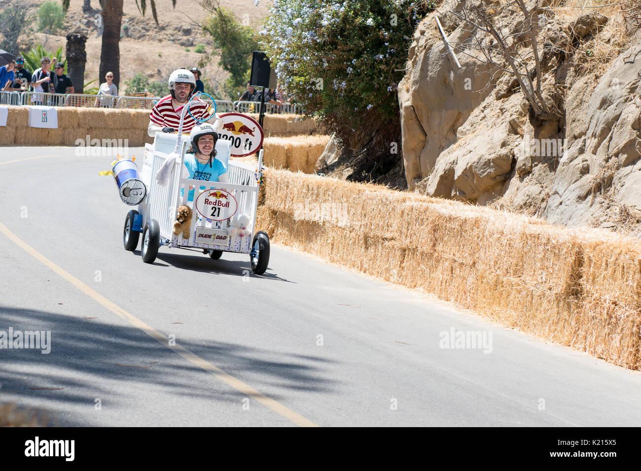 Red Bull Soapbox Race Los Angeles 2017 Banque D'Images