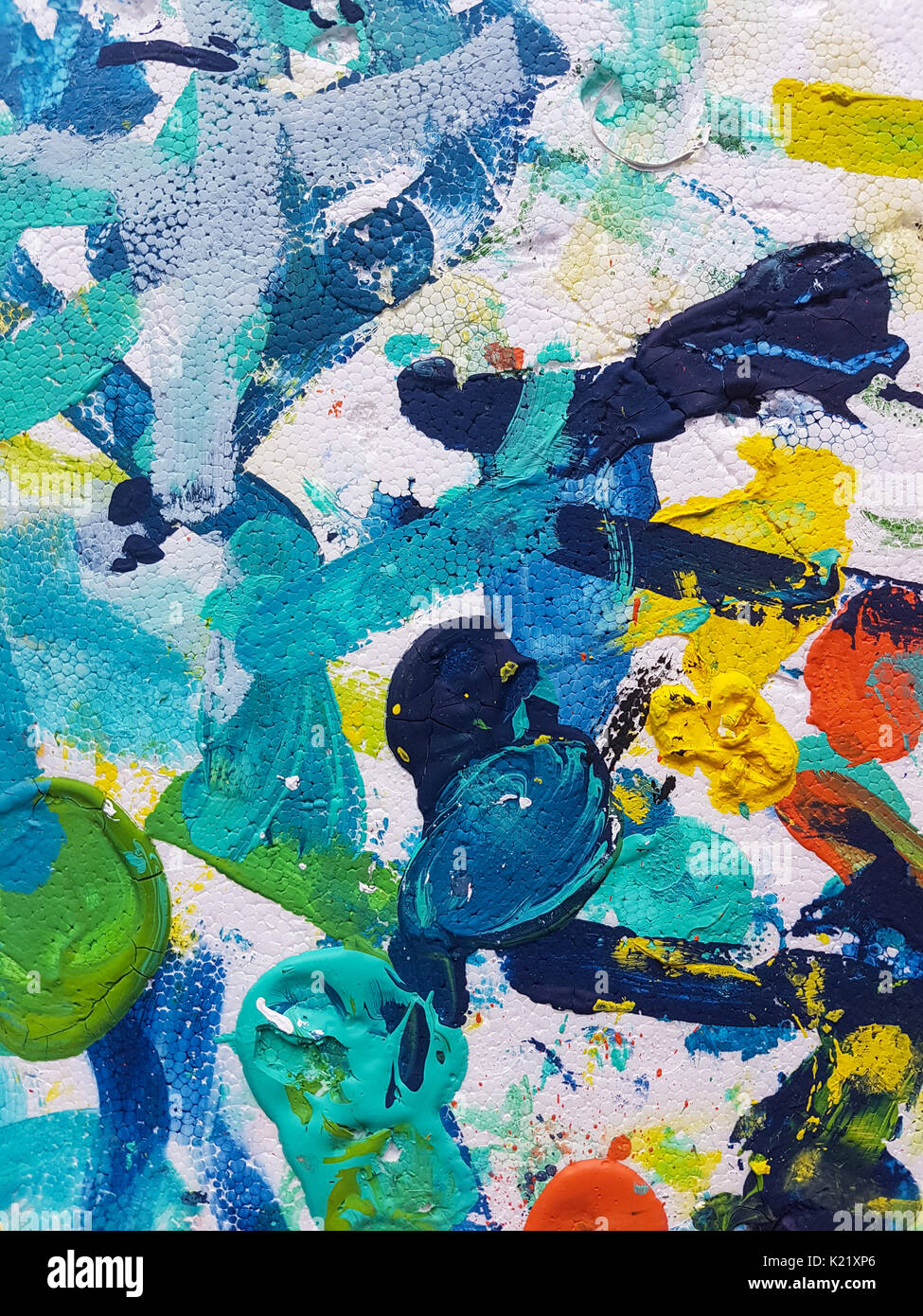 Tableau abstrait arrière-plan Banque D'Images