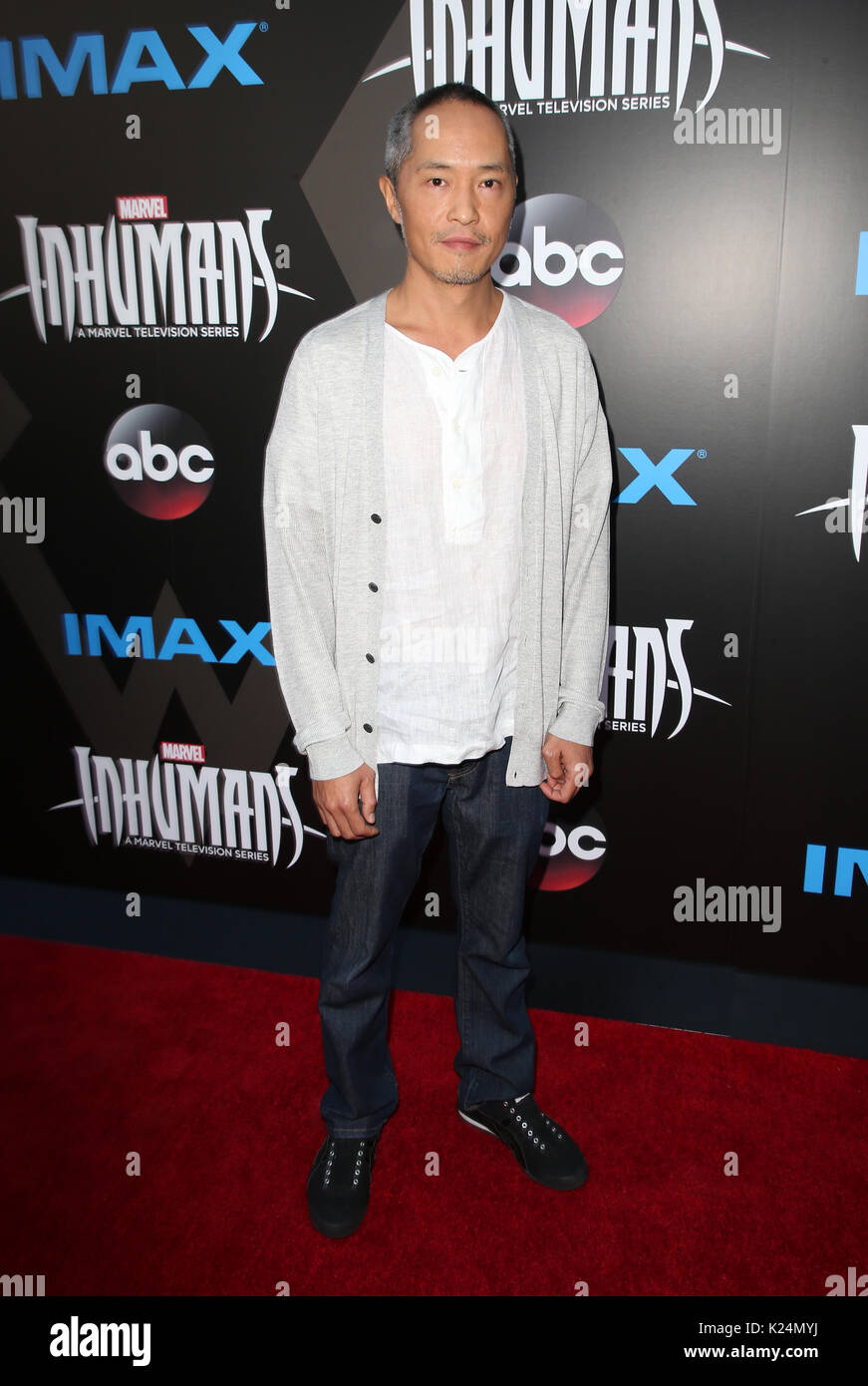 Universal City, CA. Août 28, 2017. Ken Leung, pour Premiere d'ABC et de l'émerveiller 'Inhumans" à Universal City Walk en Californie le 28 août 2017. Credit : Fs/media/Alamy Punch Live News Banque D'Images