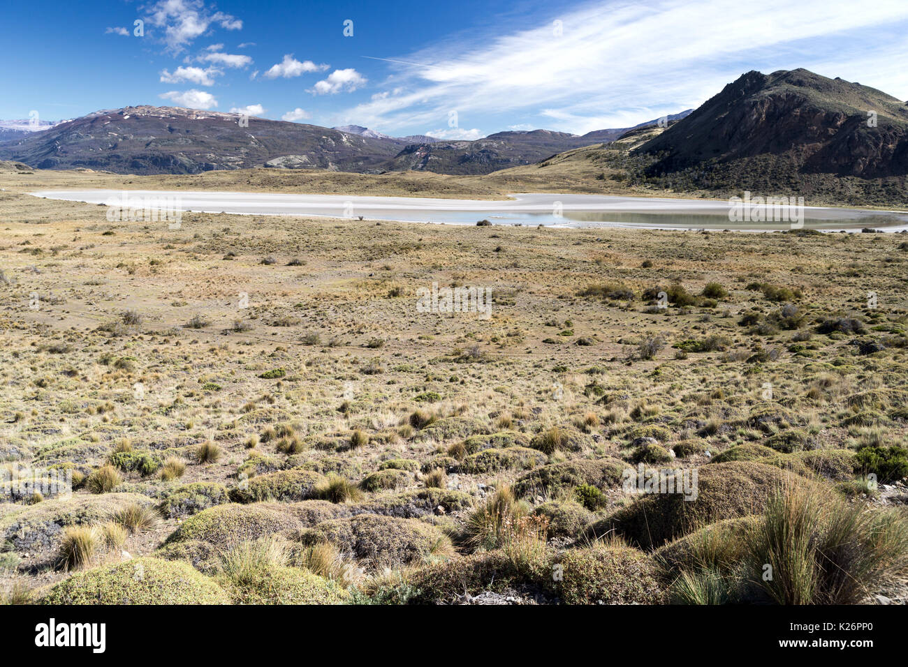 Valle Chacabuco Patagonia Park Chili Banque D'Images