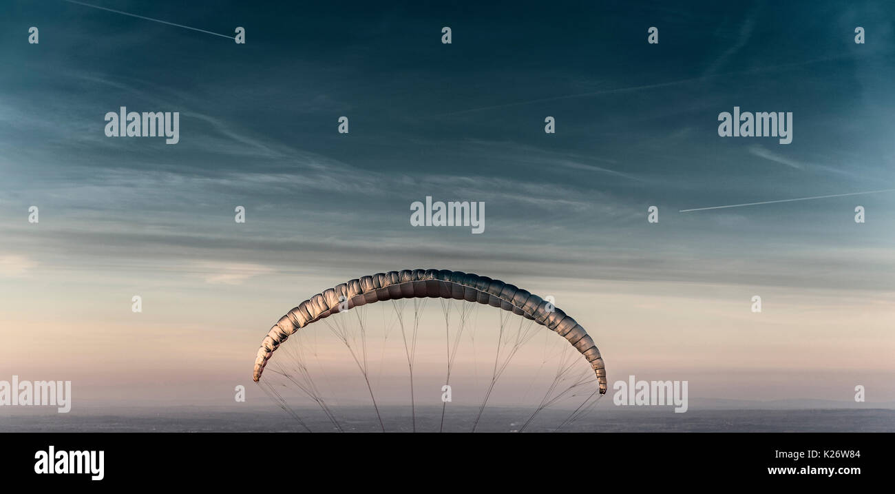 Se préparer pour le décollage Banque D'Images