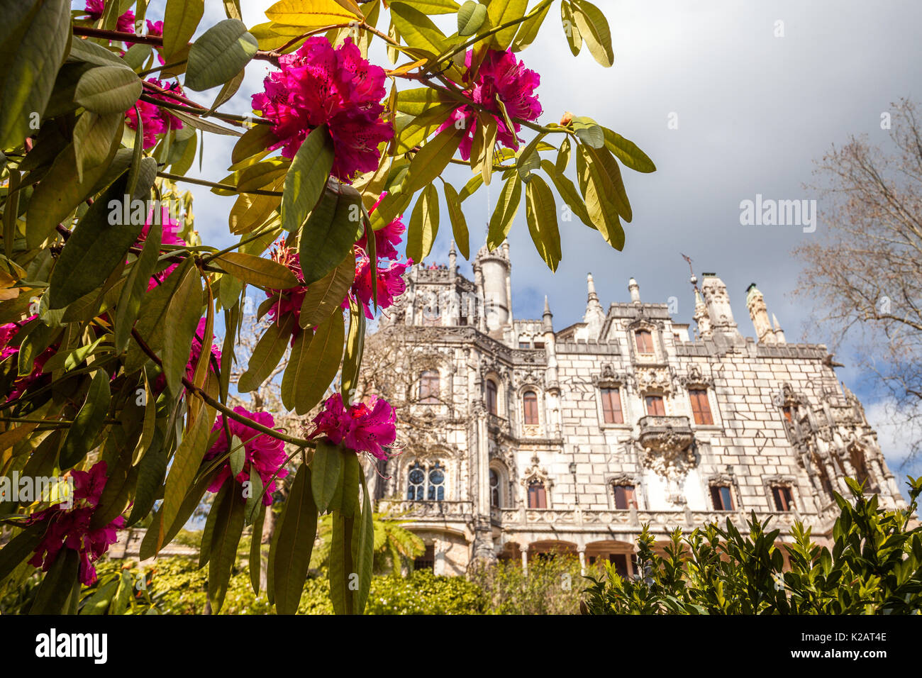 Quinta da Regaleira à Sintra, Portugal Banque D'Images